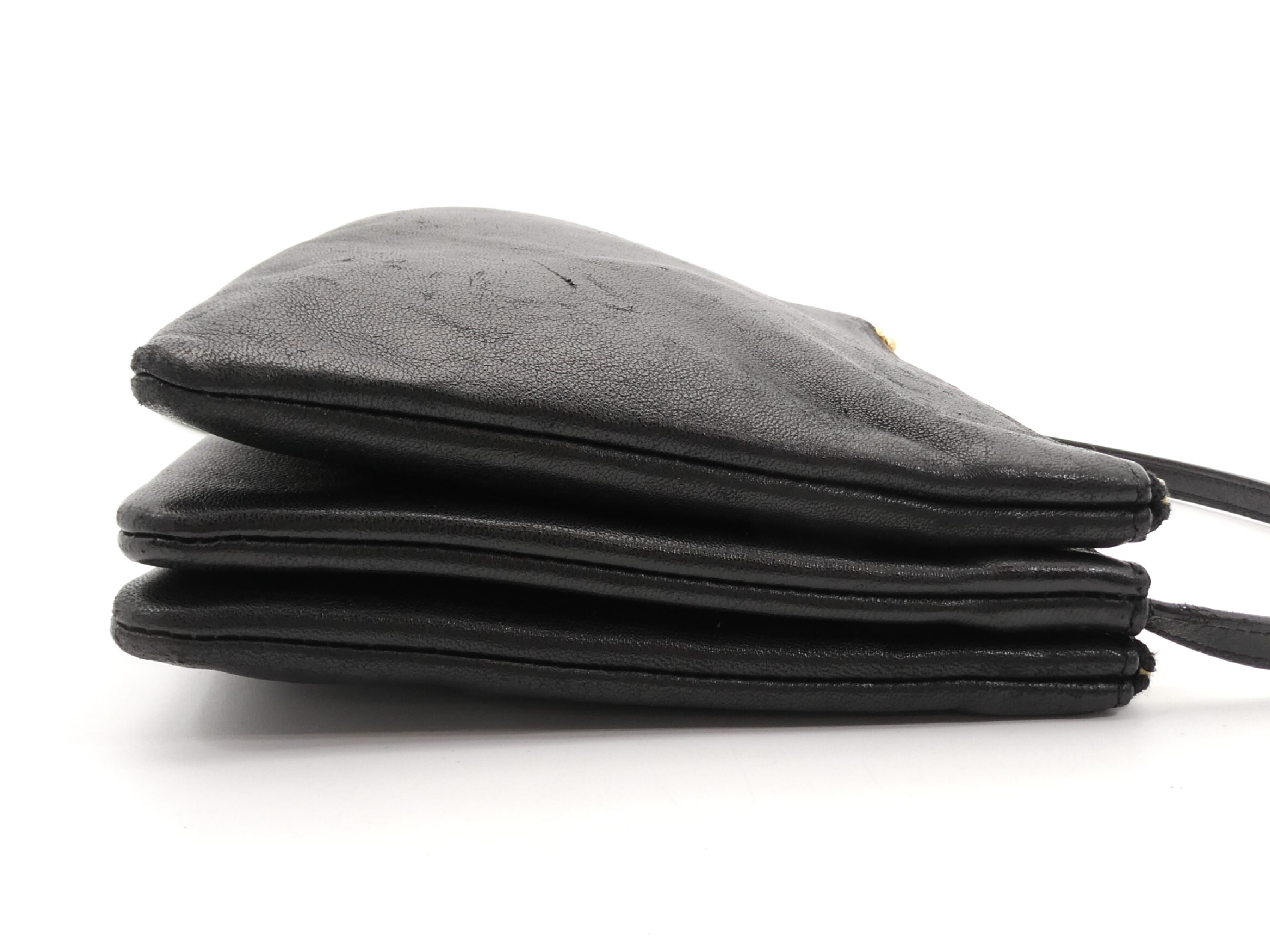 Trio Leather Shoulder Bag — view 4