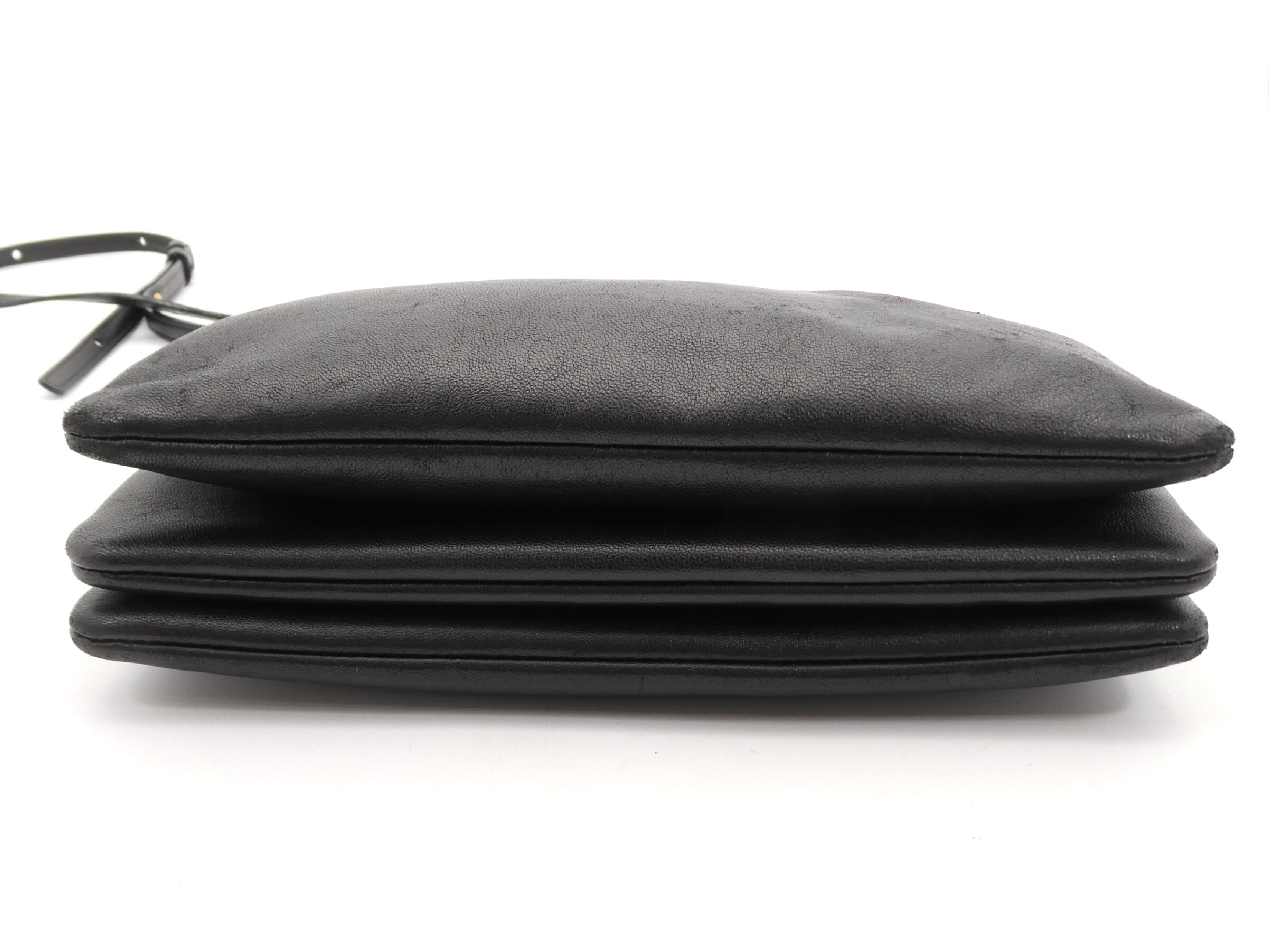 Trio Leather Shoulder Bag — view 5