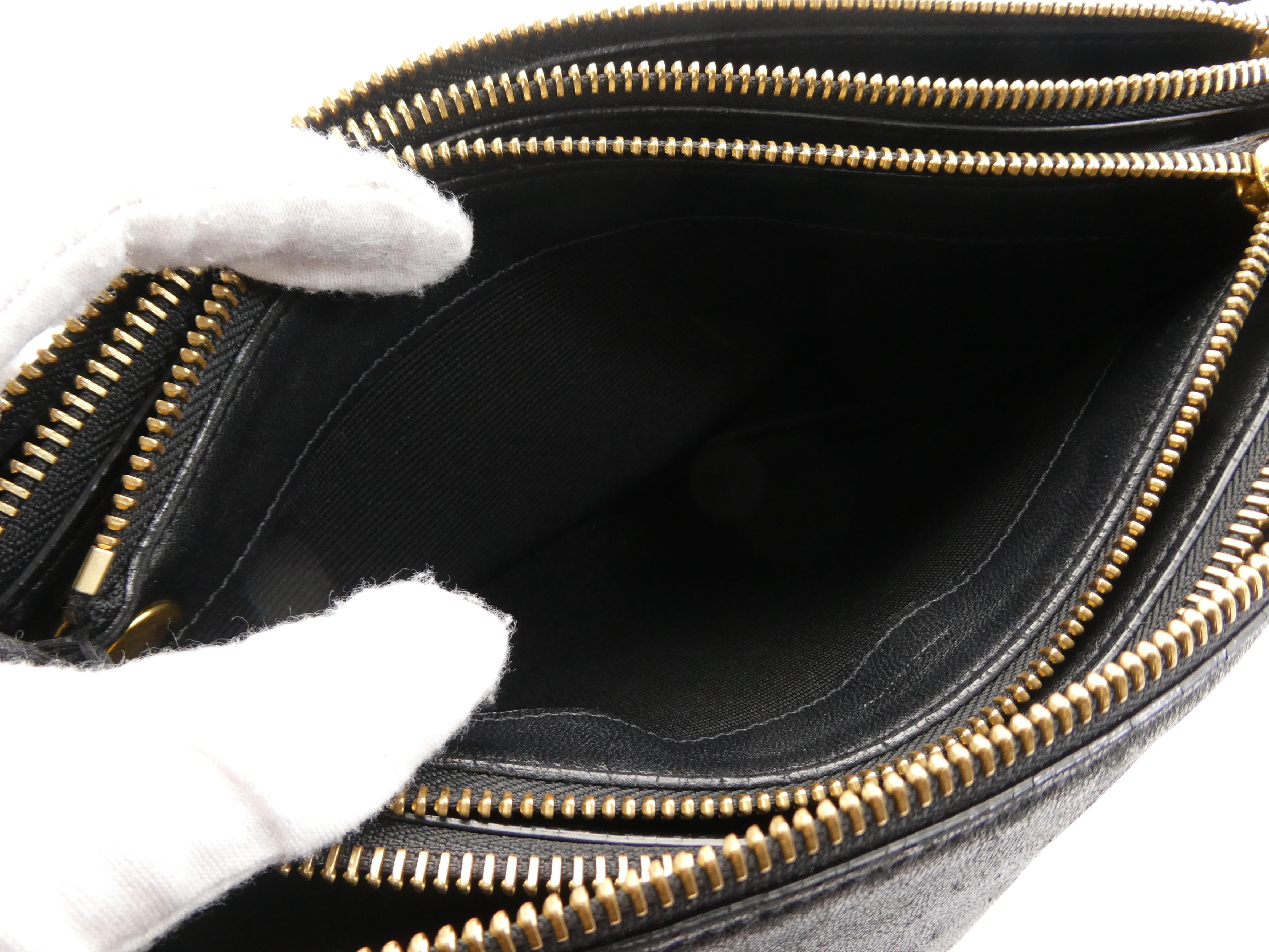 Trio Leather Shoulder Bag — view 8