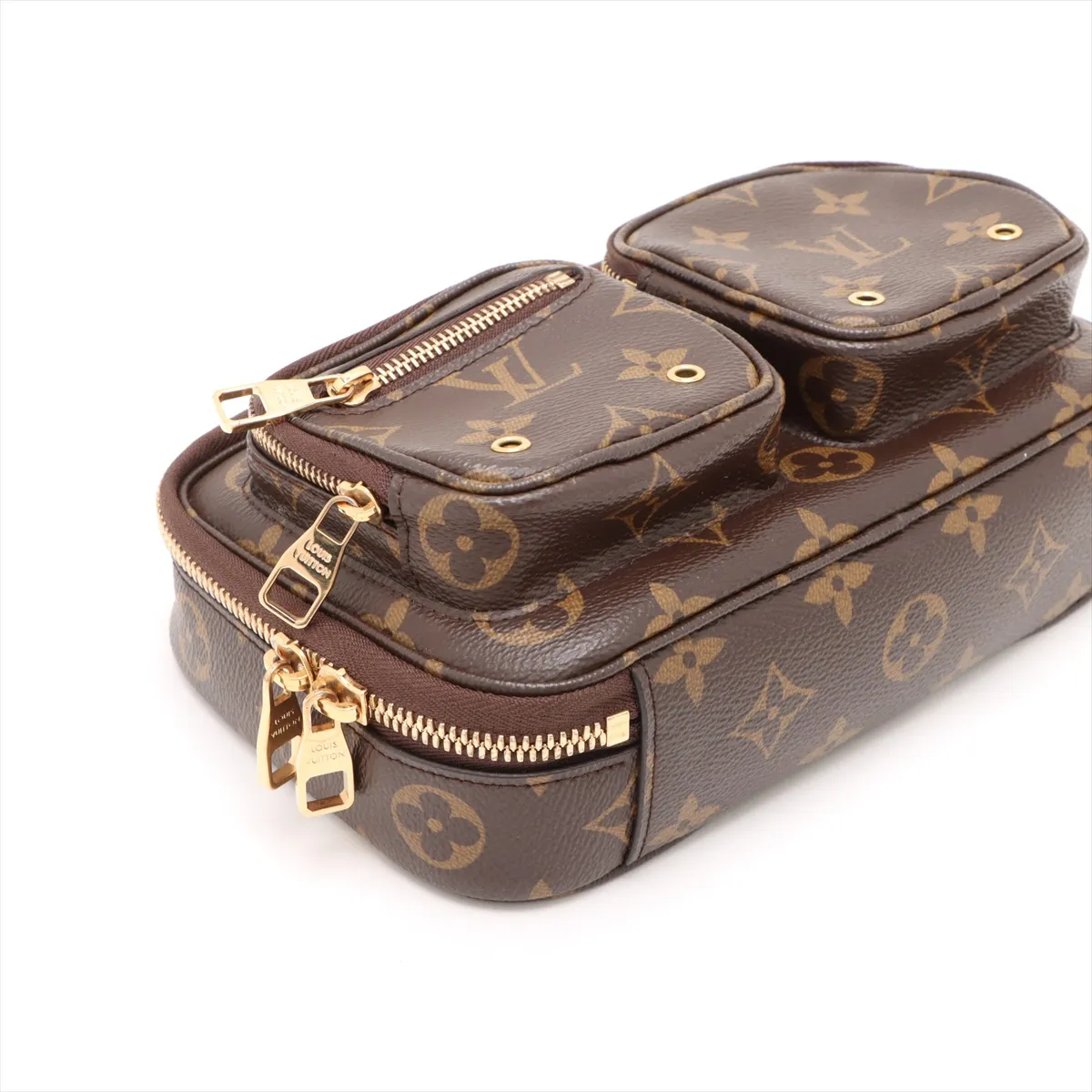 Monogram Utility Crossbody M80446 Brown RFID responsive — view 4