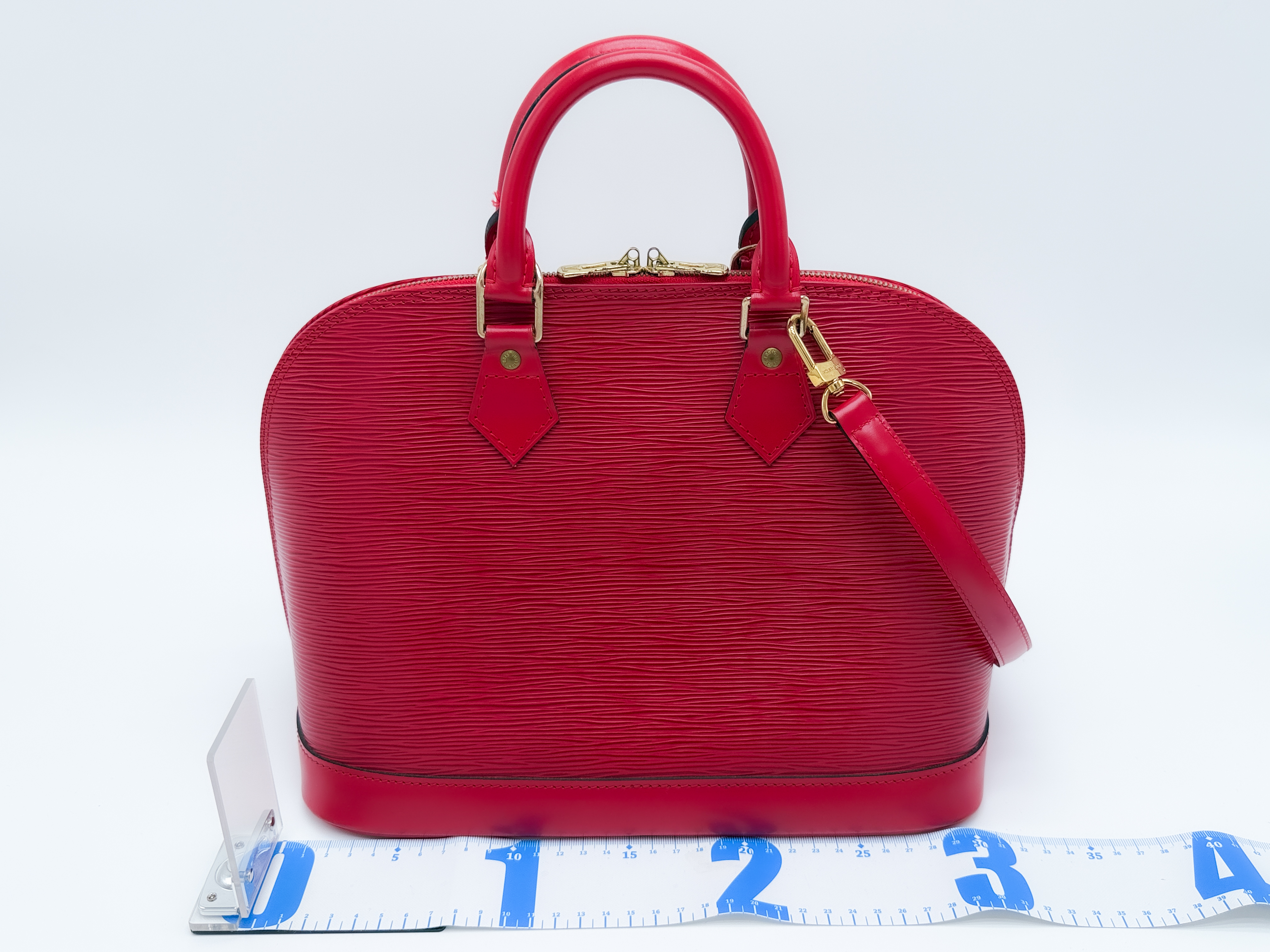 Epi M52147 Alma PM with strap, Castilian Red, MI0976 handbag — view 2