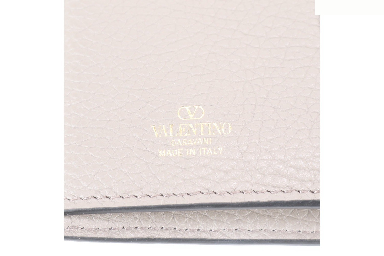 Rockstud Leather Tri-fold Wallet — view 6