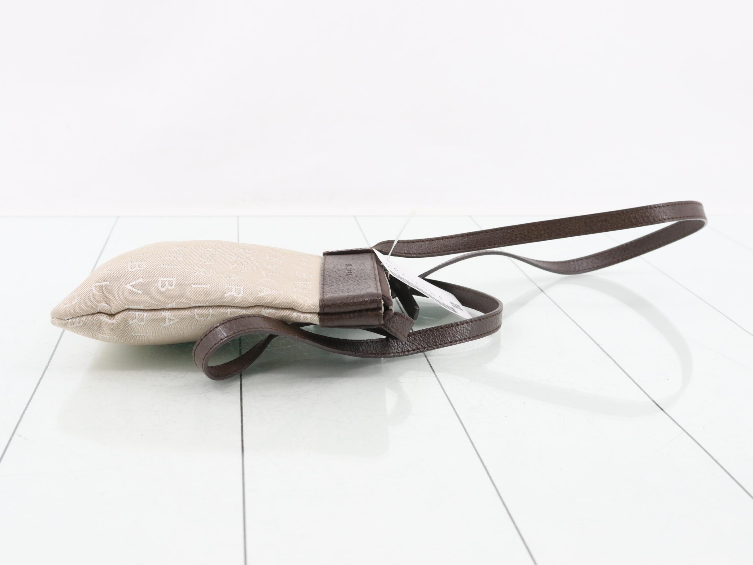 Logo Mania One-Shoulder Bag, Beige — view 3