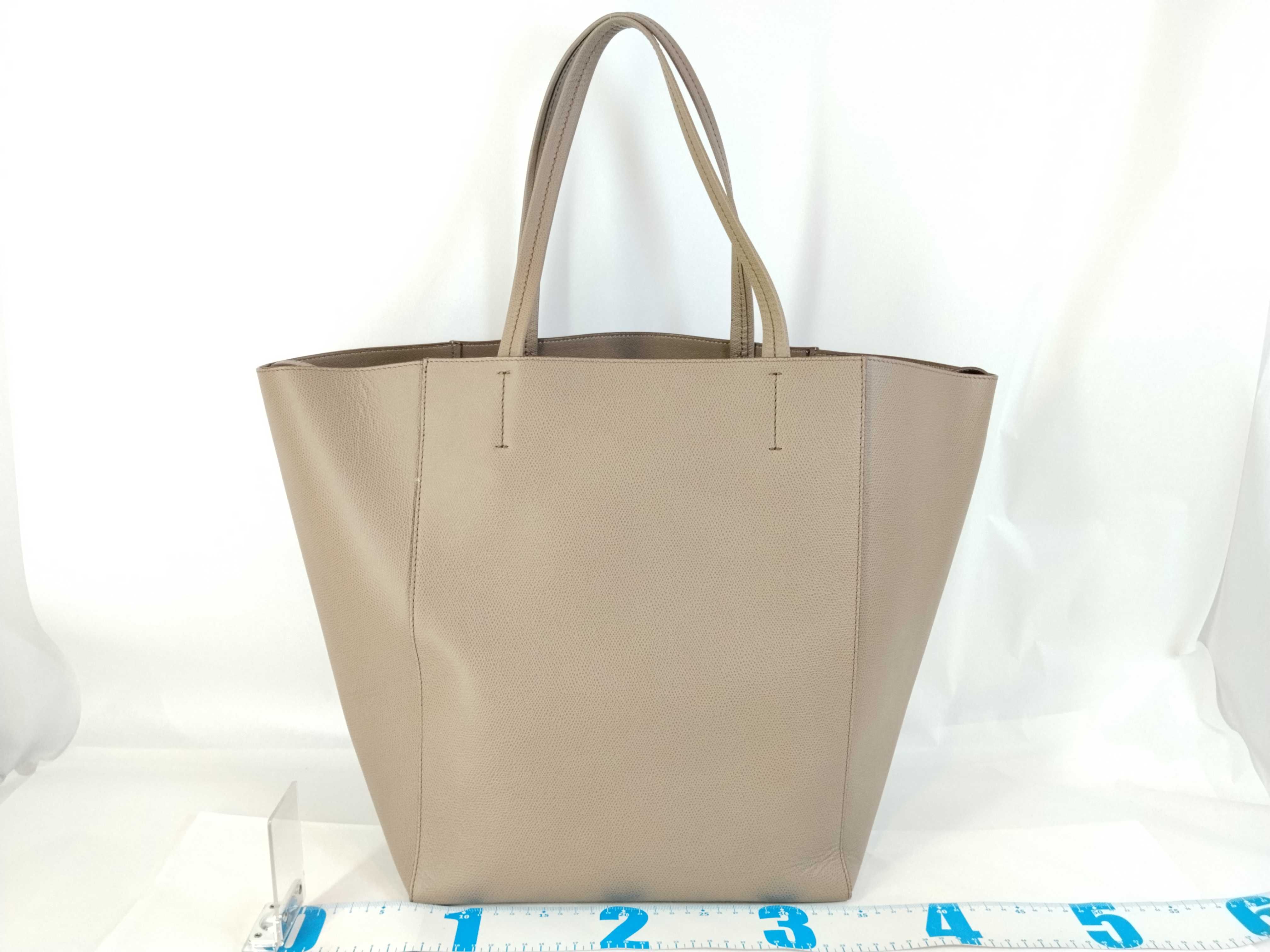 Cabas Phantom Small Leather Tote Bag — view 2