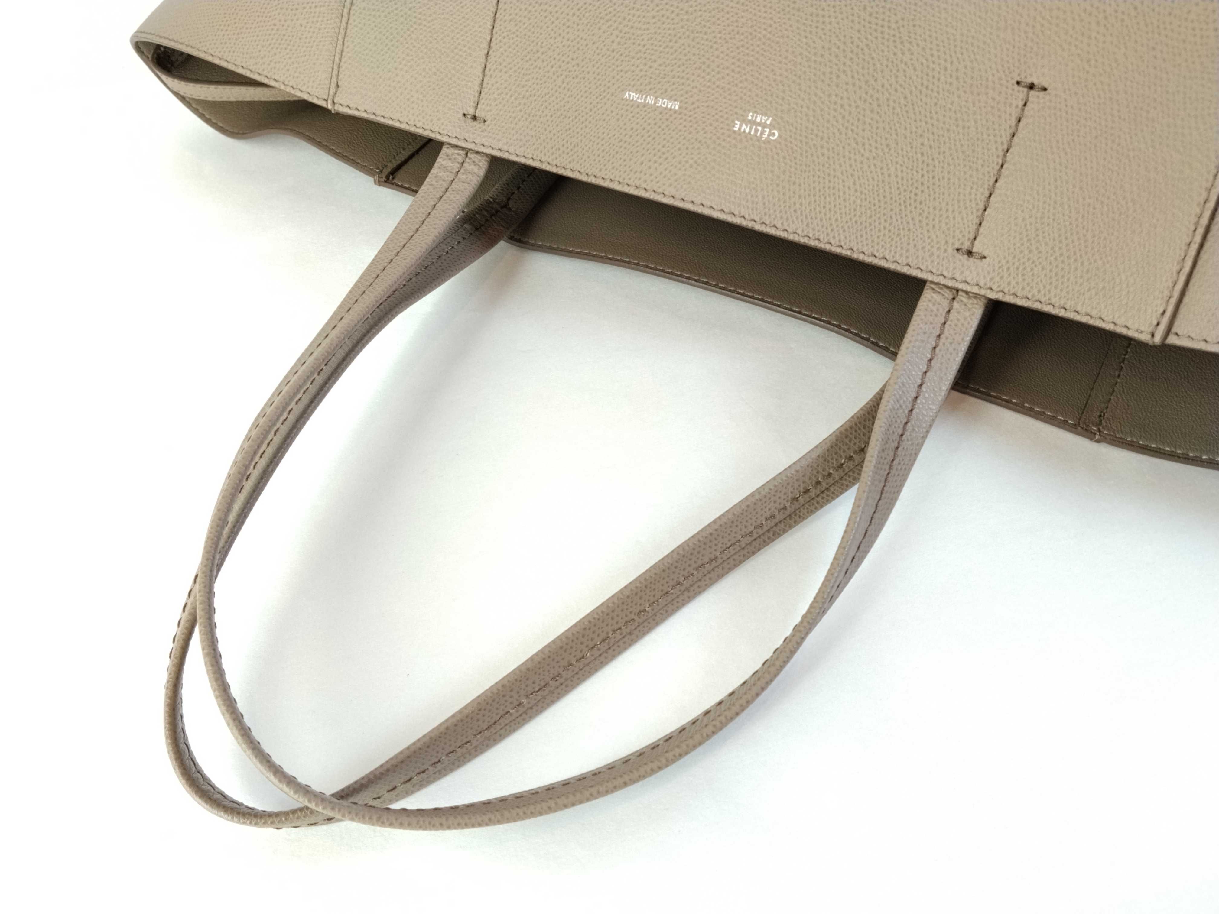 Cabas Phantom Small Leather Tote Bag — view 3