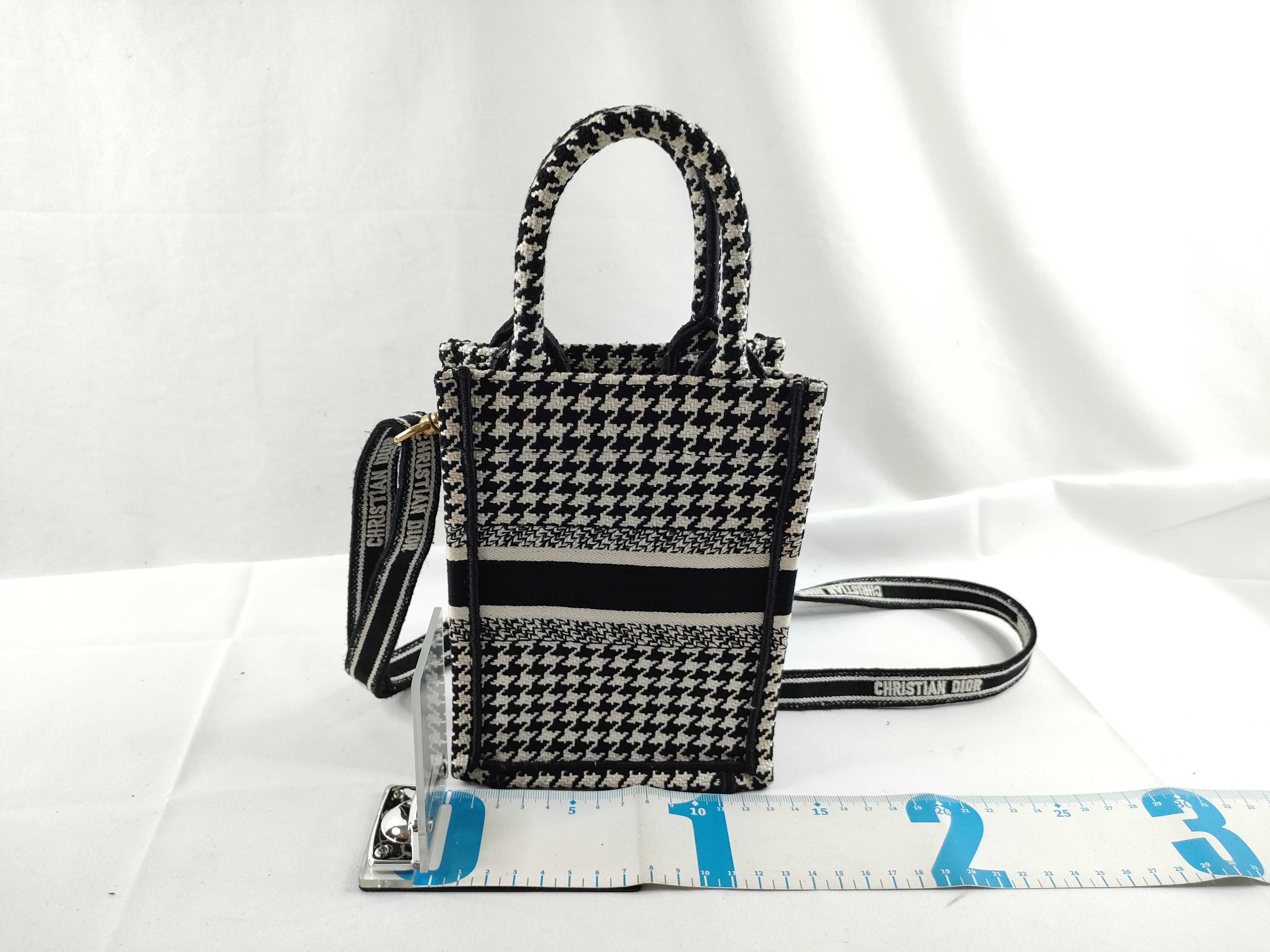 Houndstooth 2-Way Mini Bag. Accessories: Shoulder strap, handbag. — view 2