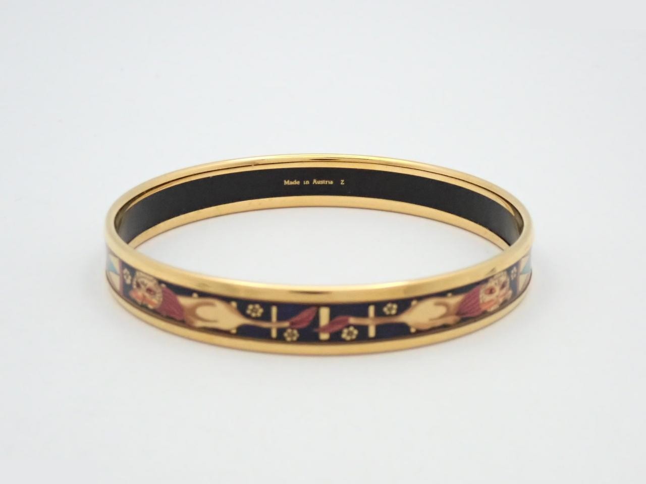 Email PM Bangle Bracelet, Wrist size approximately 20cm — view 2