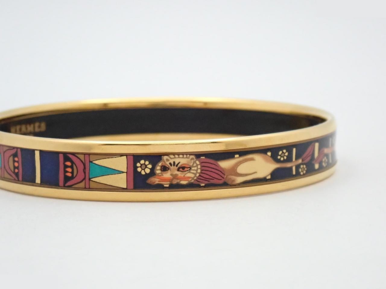 Email PM Bangle Bracelet, Wrist size approximately 20cm — view 3