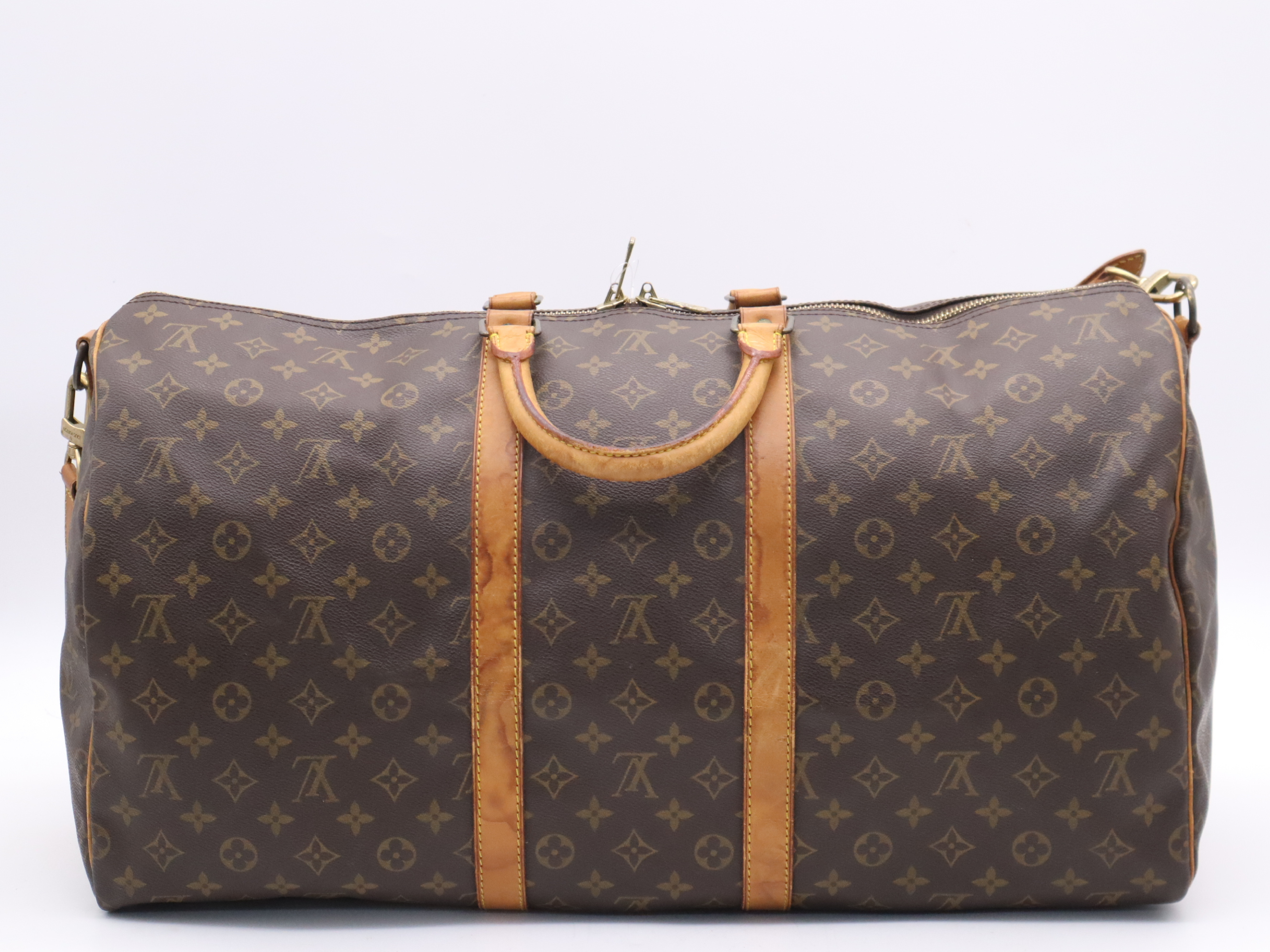 M41414 Monogram Keepall Bandoulière 55 Boston Bag with Shoulder Strap — view 2