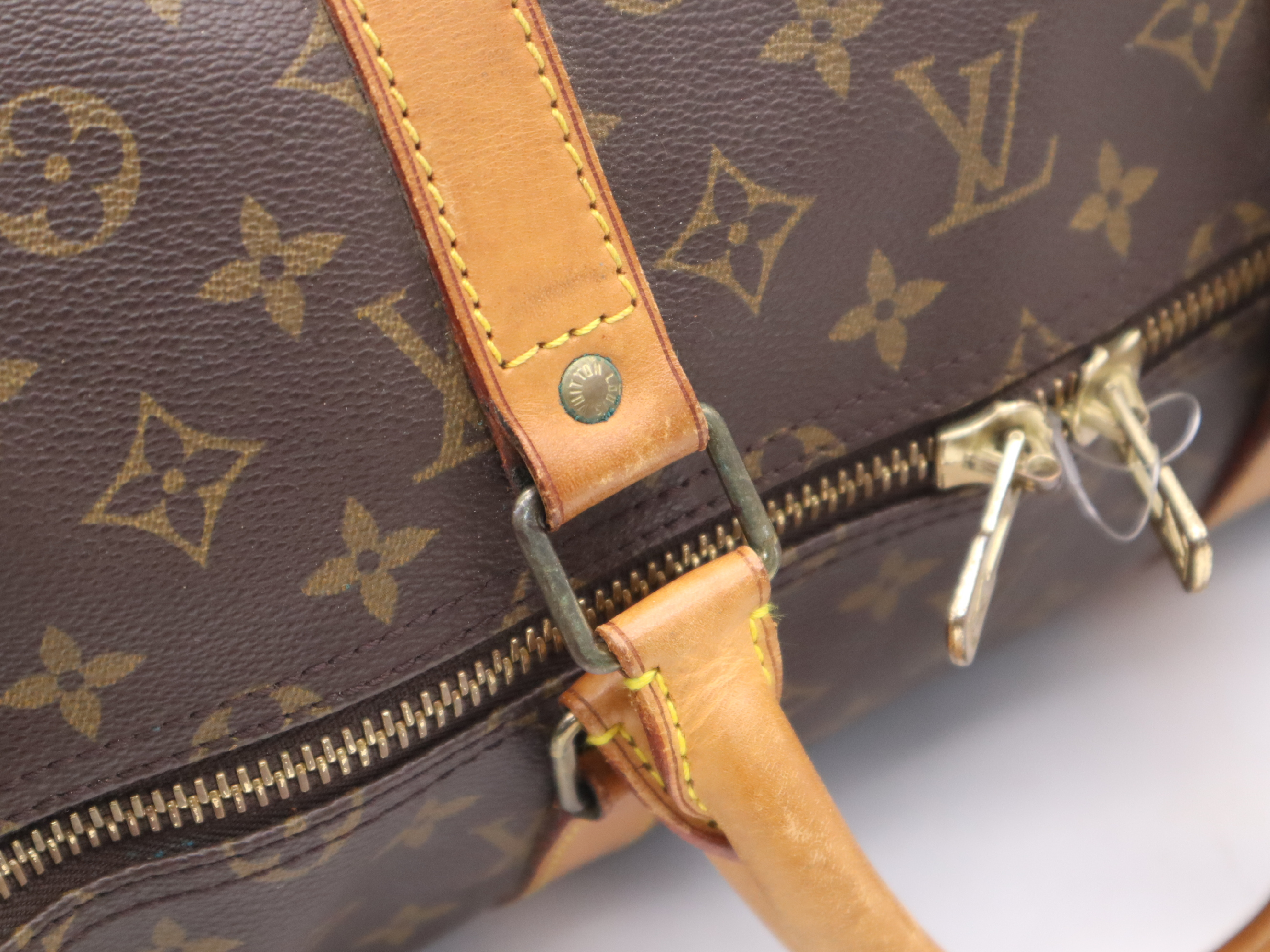 M41414 Monogram Keepall Bandoulière 55 Boston Bag with Shoulder Strap — view 7