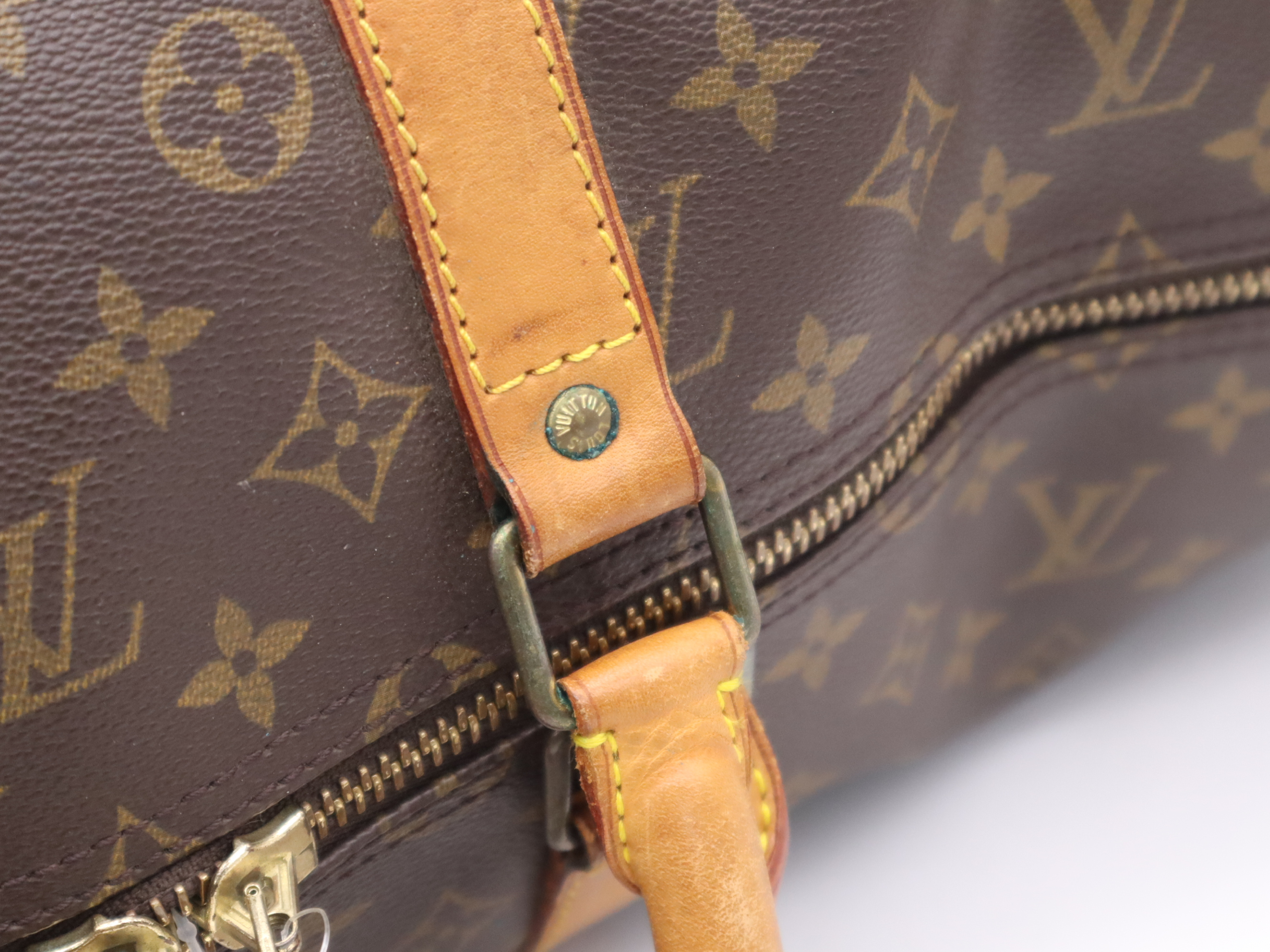 M41414 Monogram Keepall Bandoulière 55 Boston Bag with Shoulder Strap — view 8