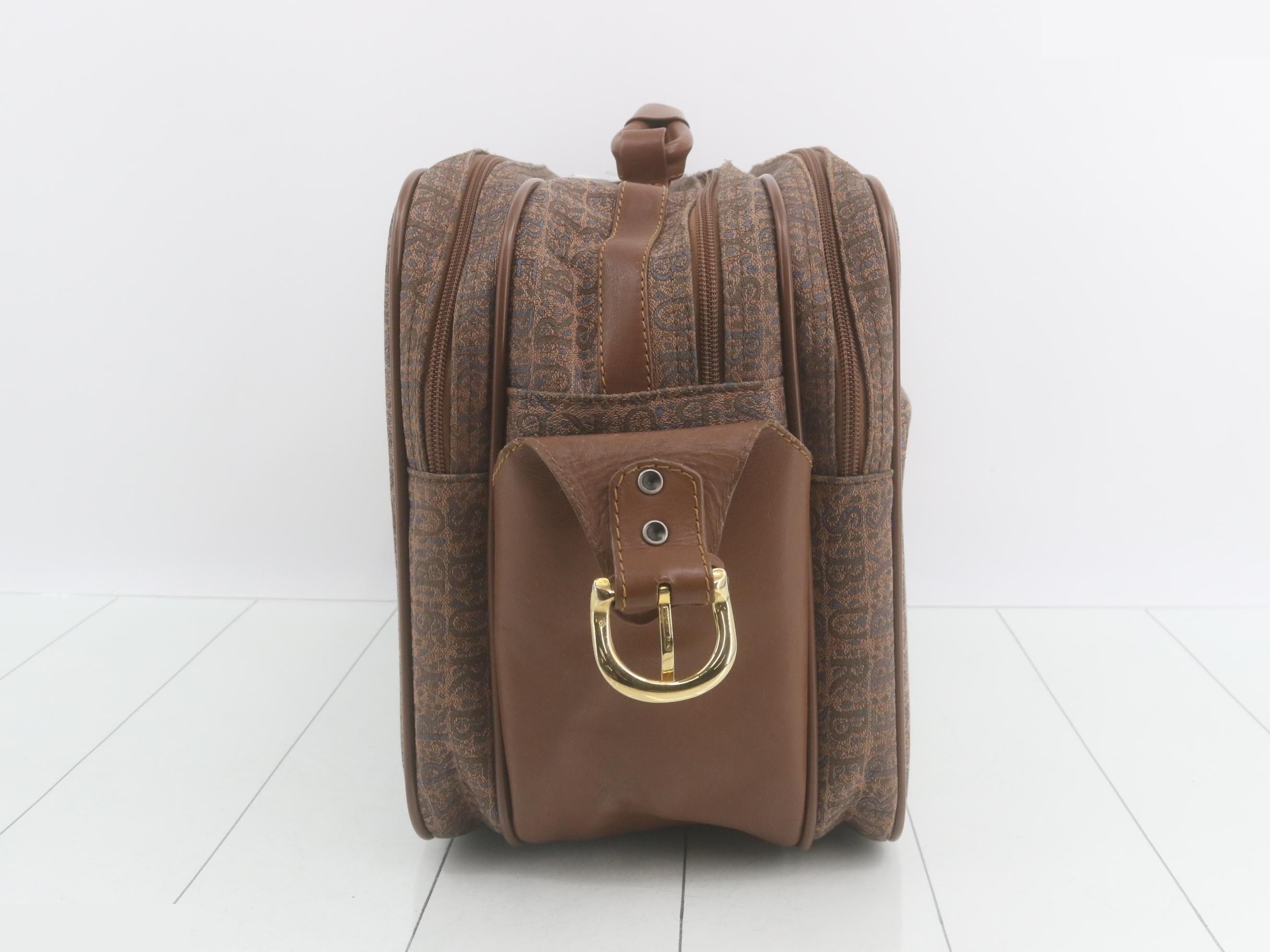 Boston bag, men's/women's, brown, shoulder bag, travel bag, large size. — view 4