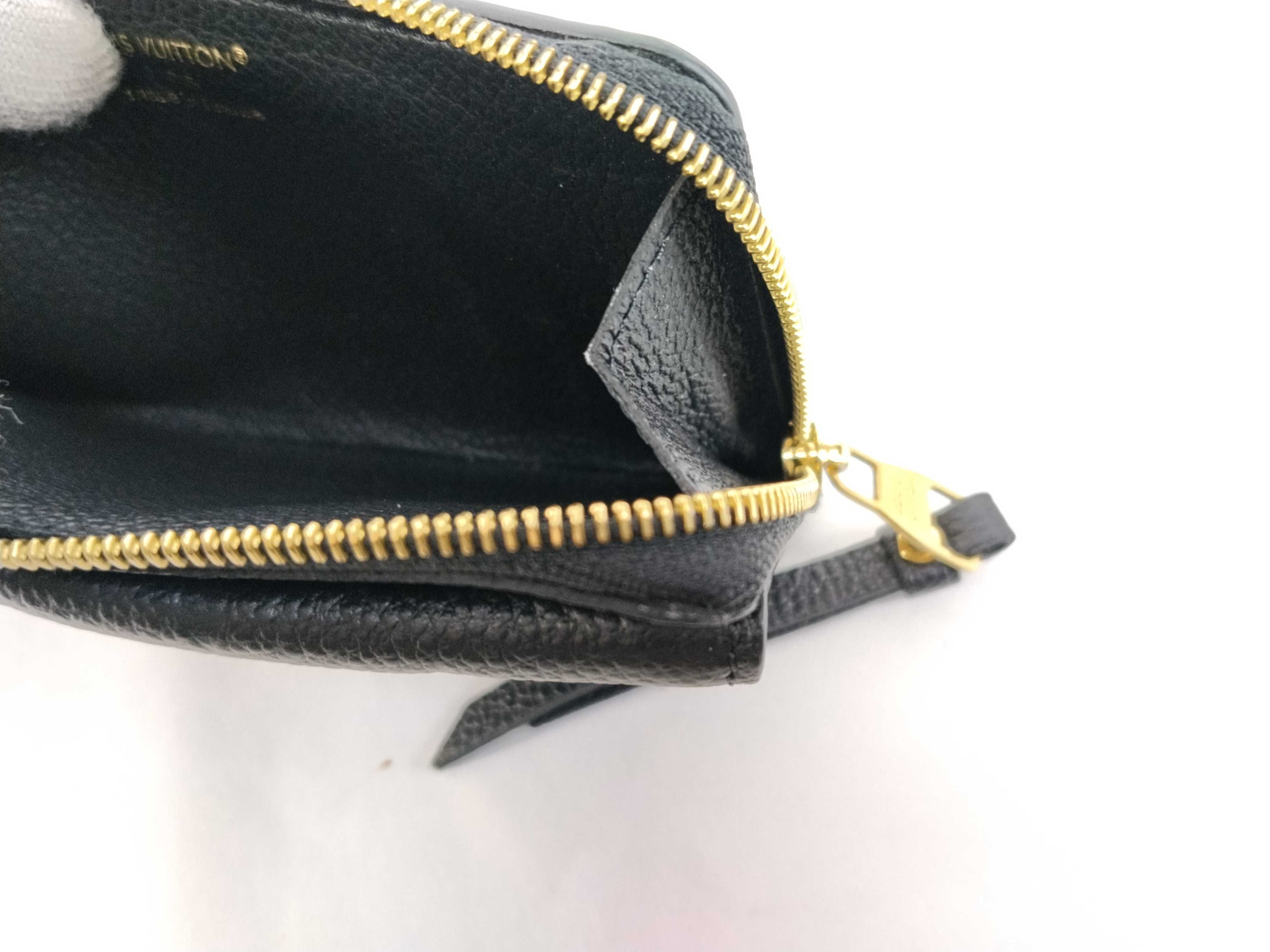 Monogram Empreinte Louis Vuitton Monogram M69421 Empreinte Porte Cartes Rect Verso Black Coin Case Wallet — view 13