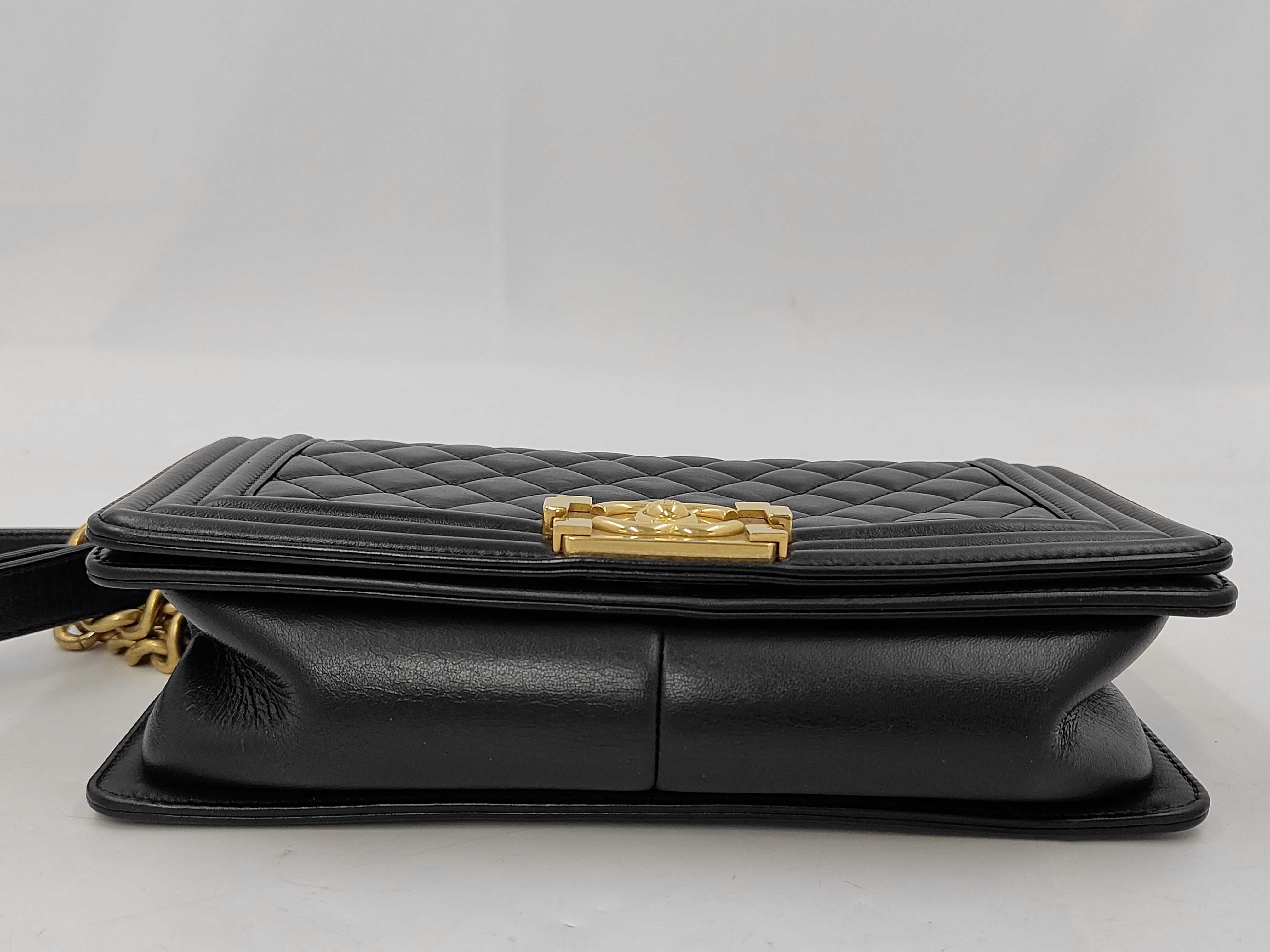 Boy Chanel 25 Lambskin Shoulder Bag — view 4