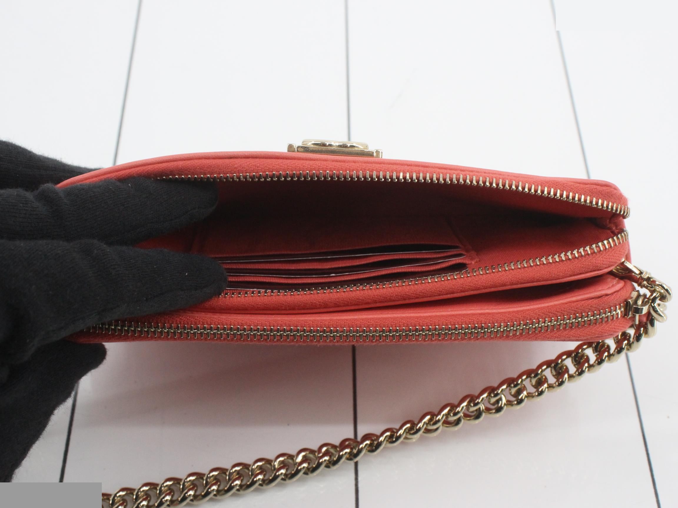 Boy Chanel Lambskin Chain Wallet — view 4