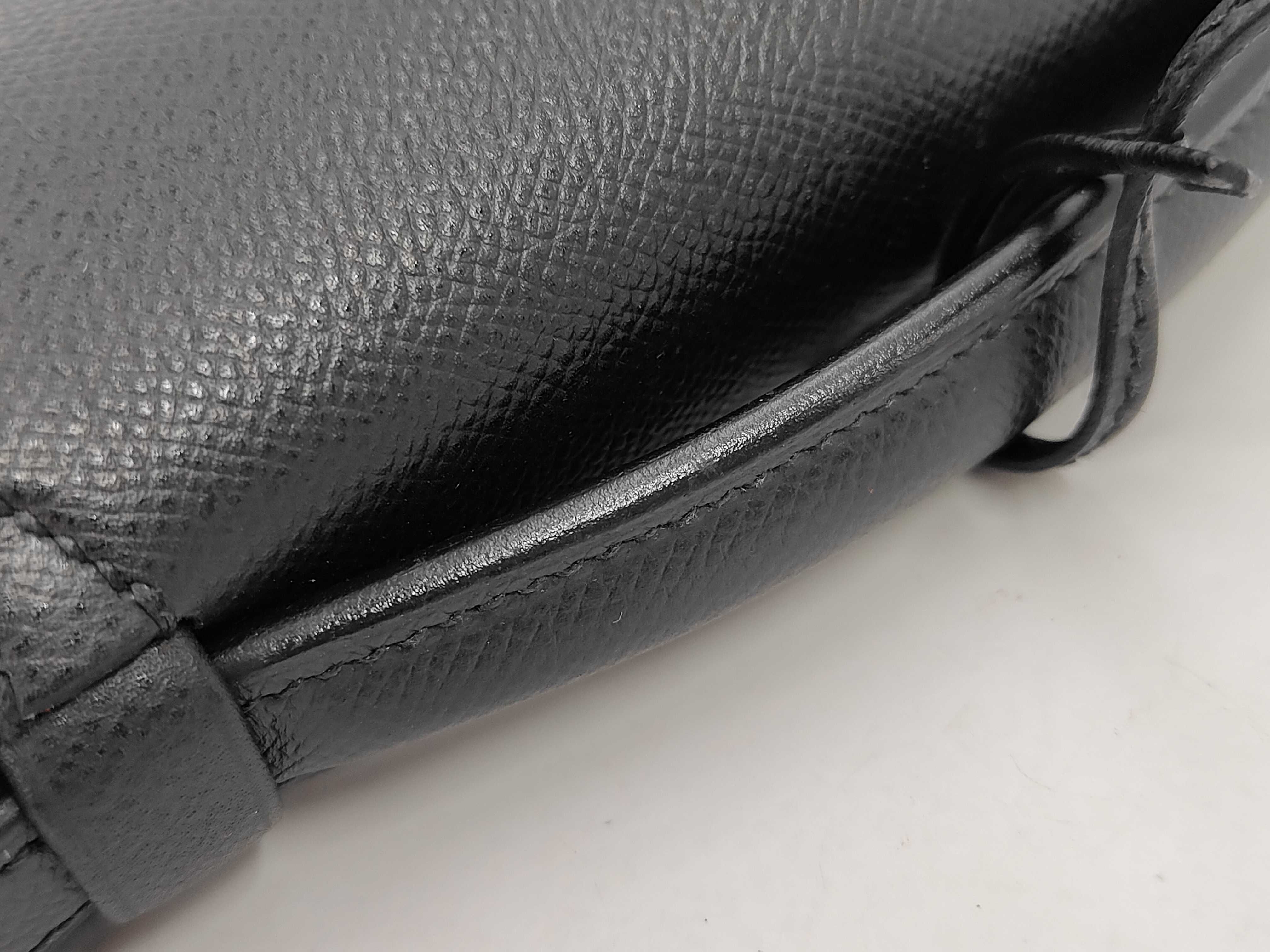 Sac à Dépêches 41 H Black Silver Hardware Business Bag — view 6