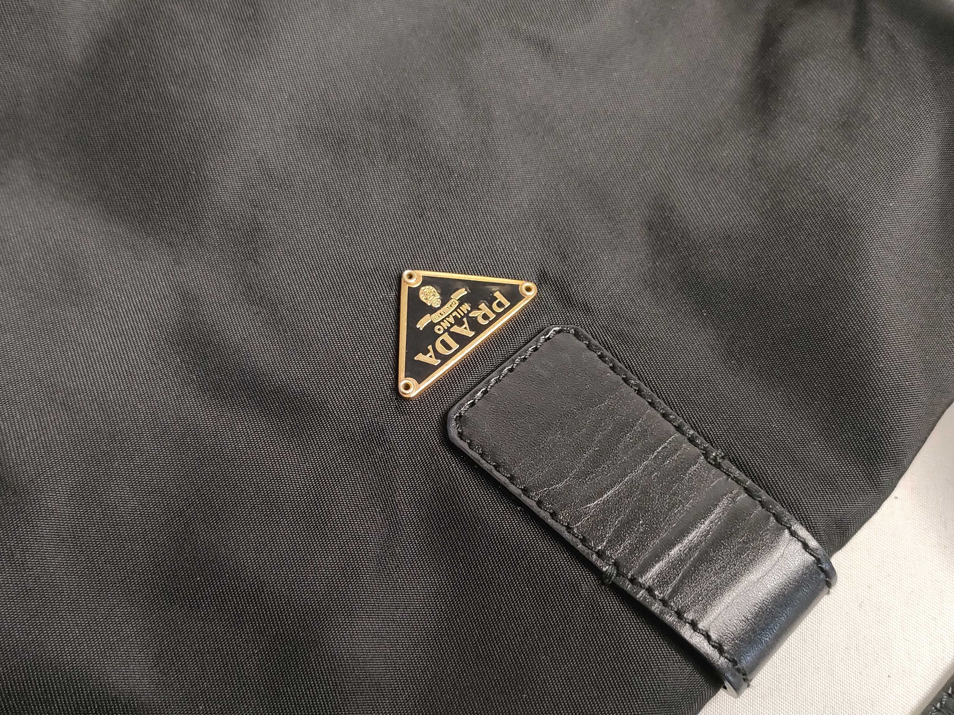 Nylon Prada Tessuto Nylon Shoulder Bag Black Shoulder Bag — view 15