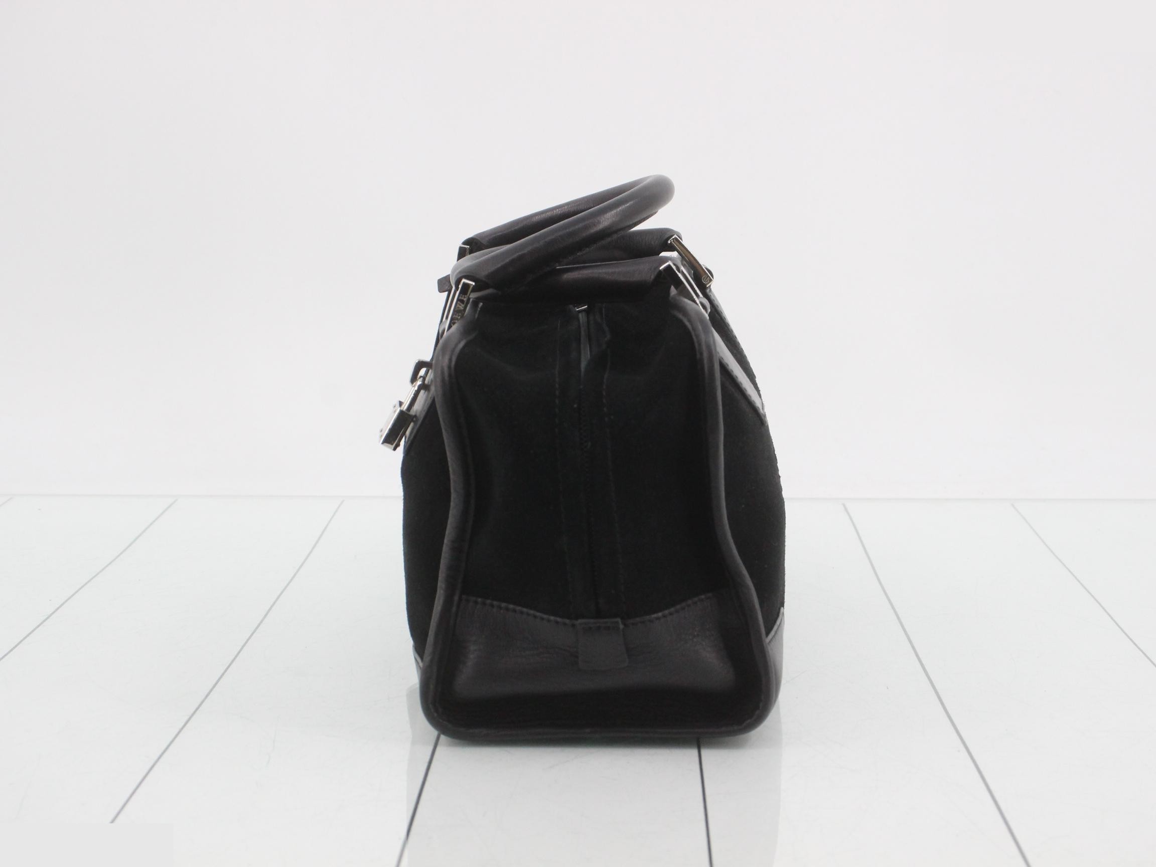 Amazona 28 Suede Black Large Logo — view 3