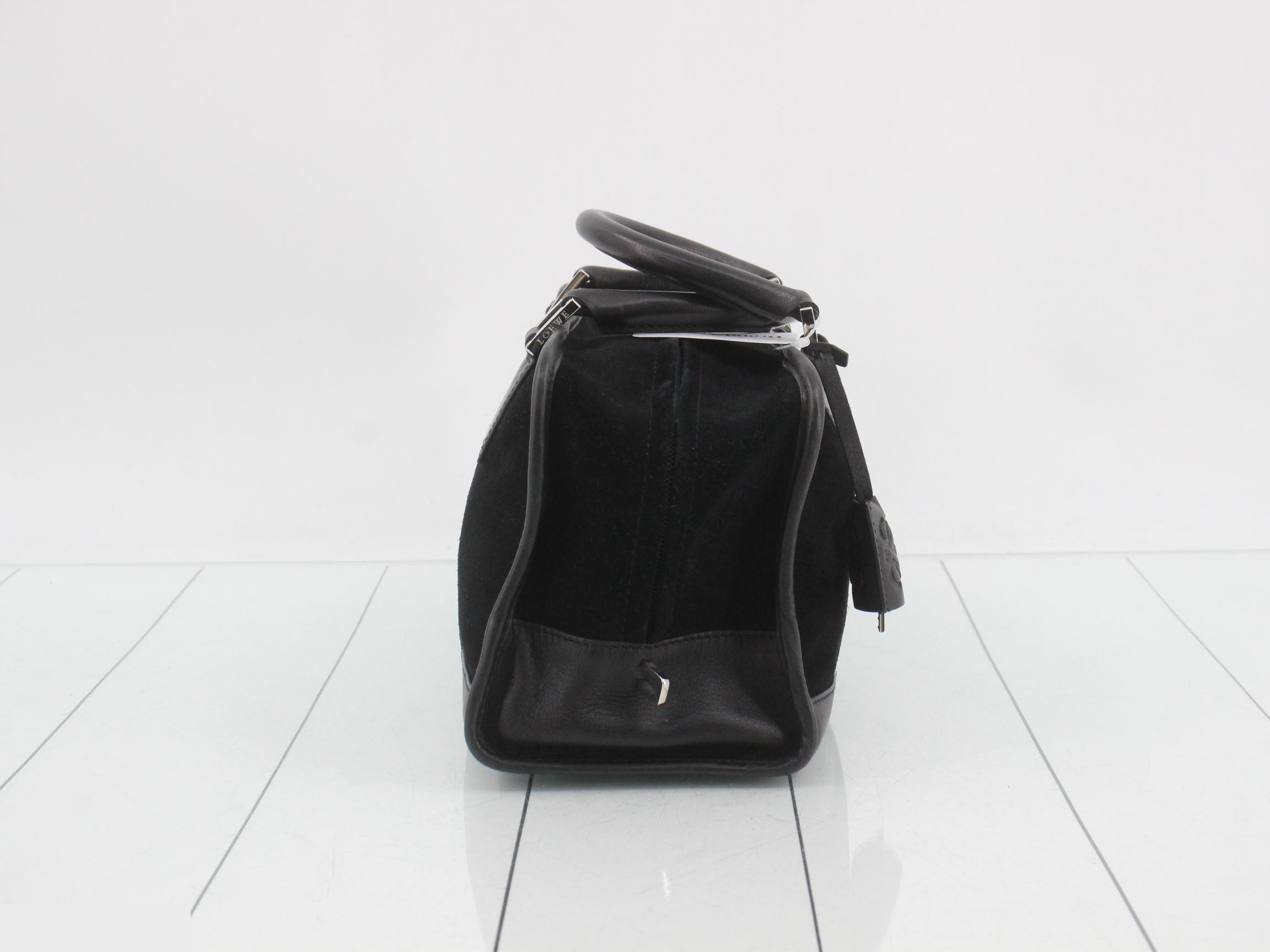 Amazona 28 Suede Black Large Logo — view 4