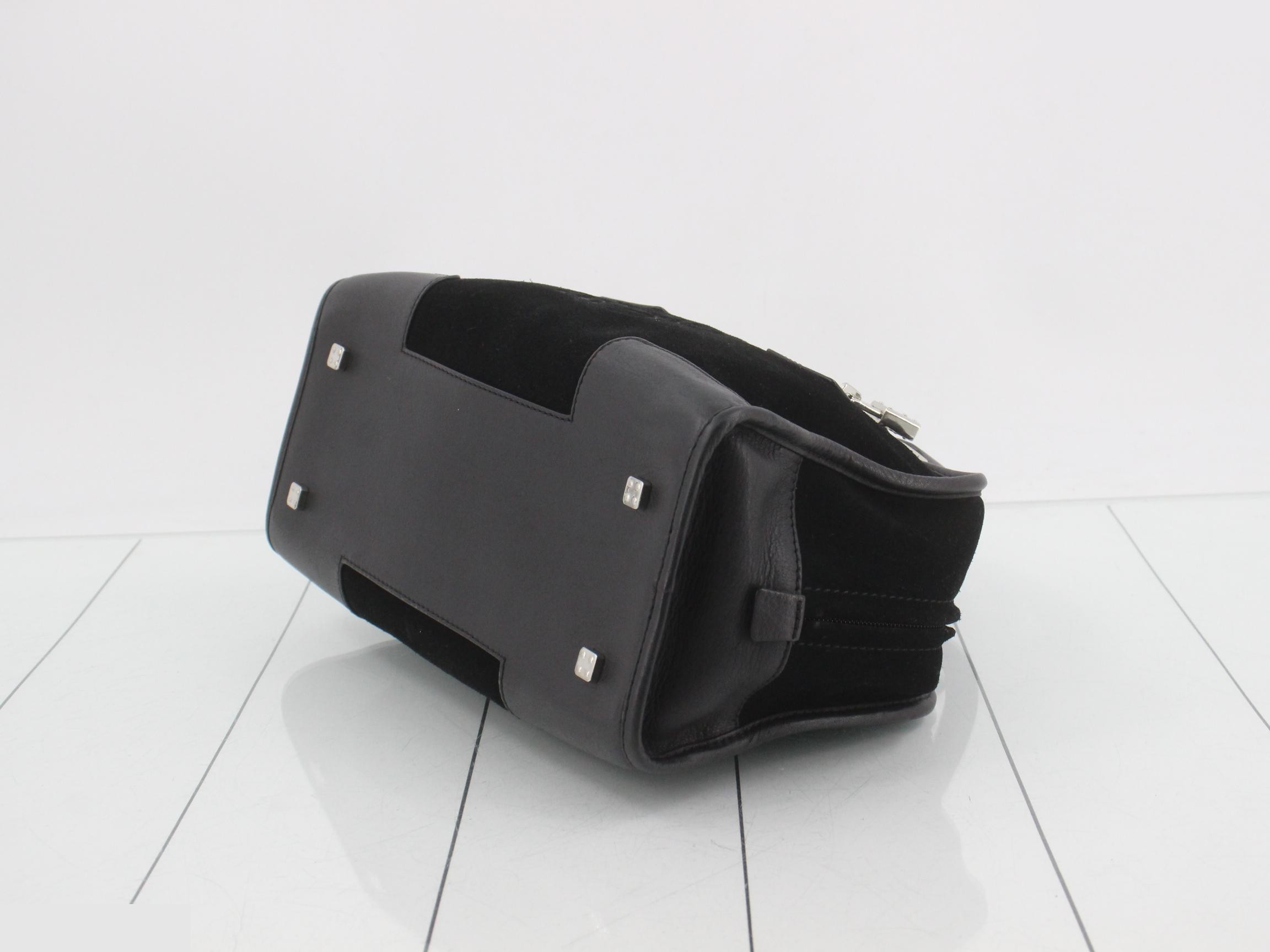 Amazona 28 Suede Black Large Logo — view 6