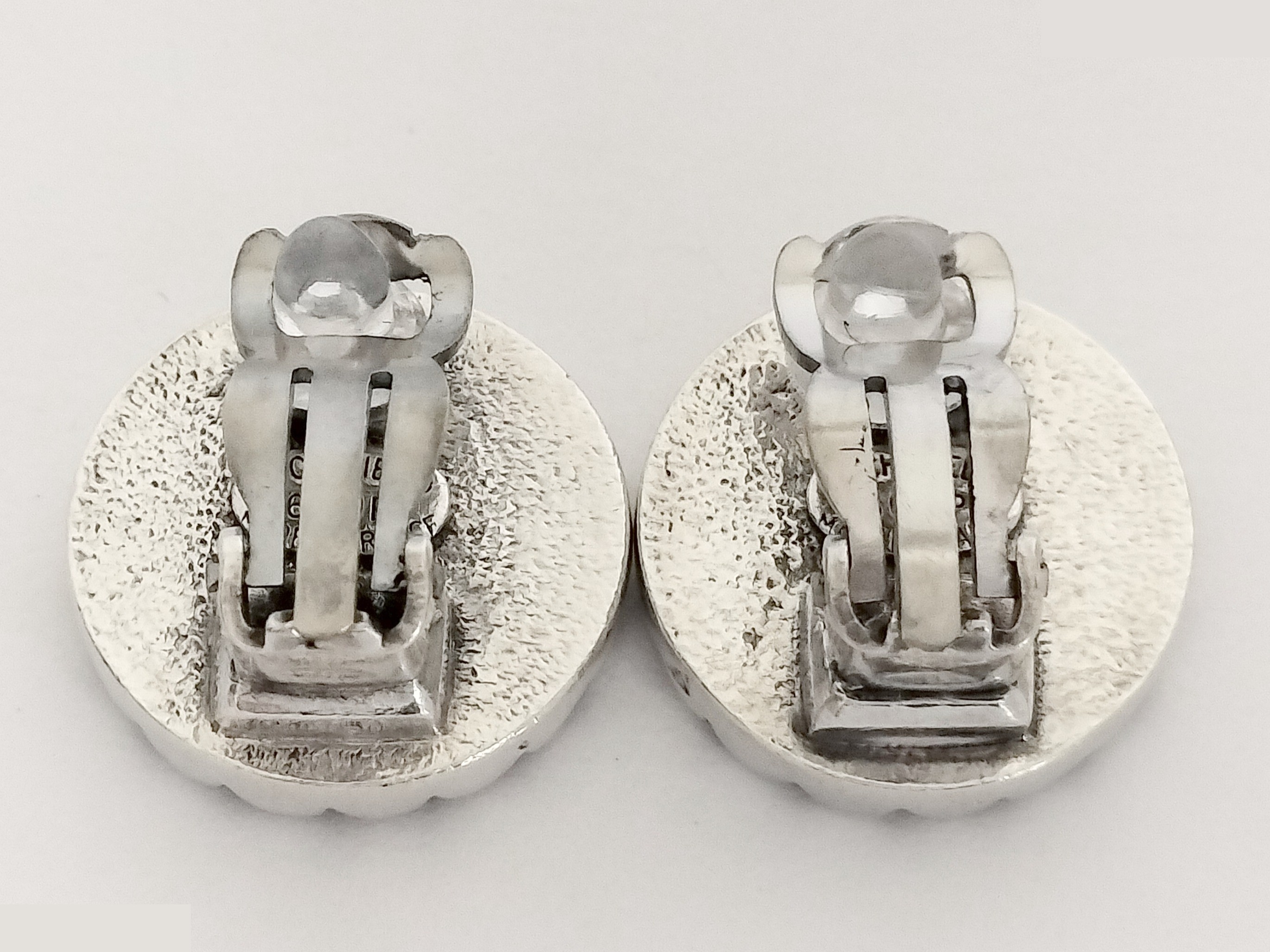 Coco Silver Gold Black Earrings 96P — view 4