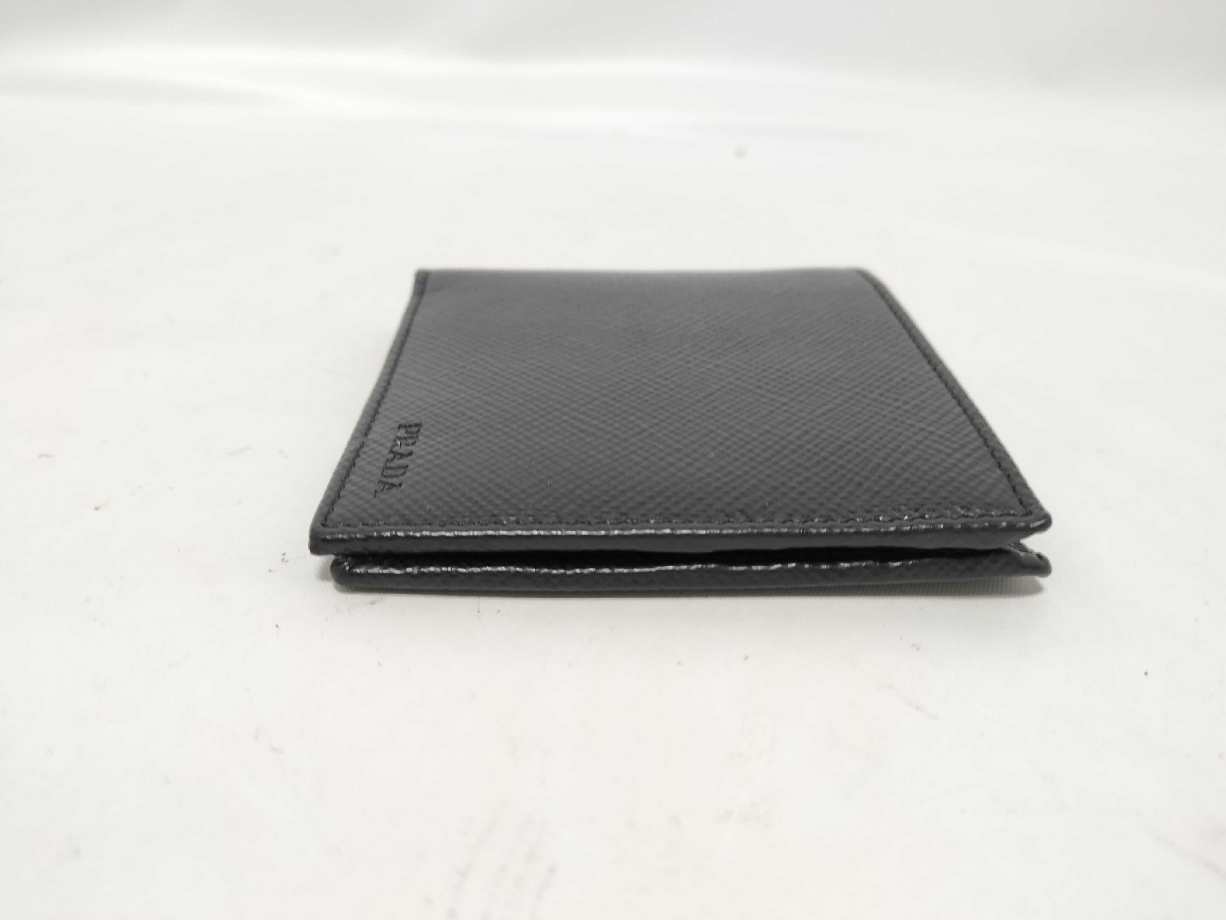 Bi-fold Wallet, Saffiano Leather, 2MCO513, Black, Billfold — view 5