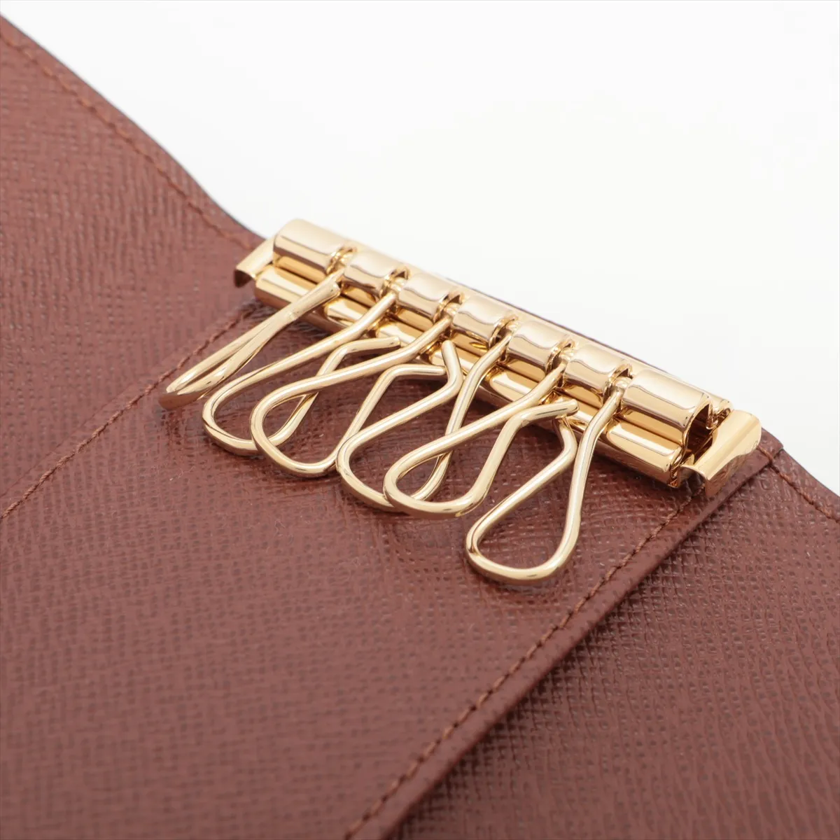 Monogram Multicles 6 M62630 Brown Key Case (RFID detected) — view 6