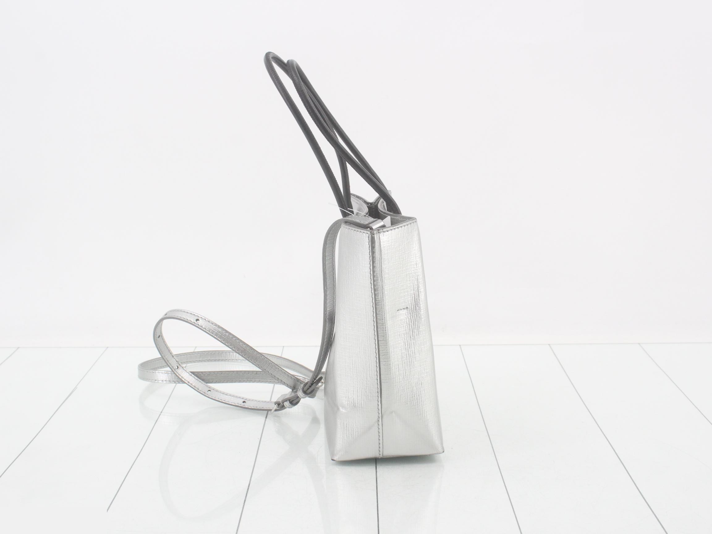 Shopping Tote XXS Leather 2-Way — view 3