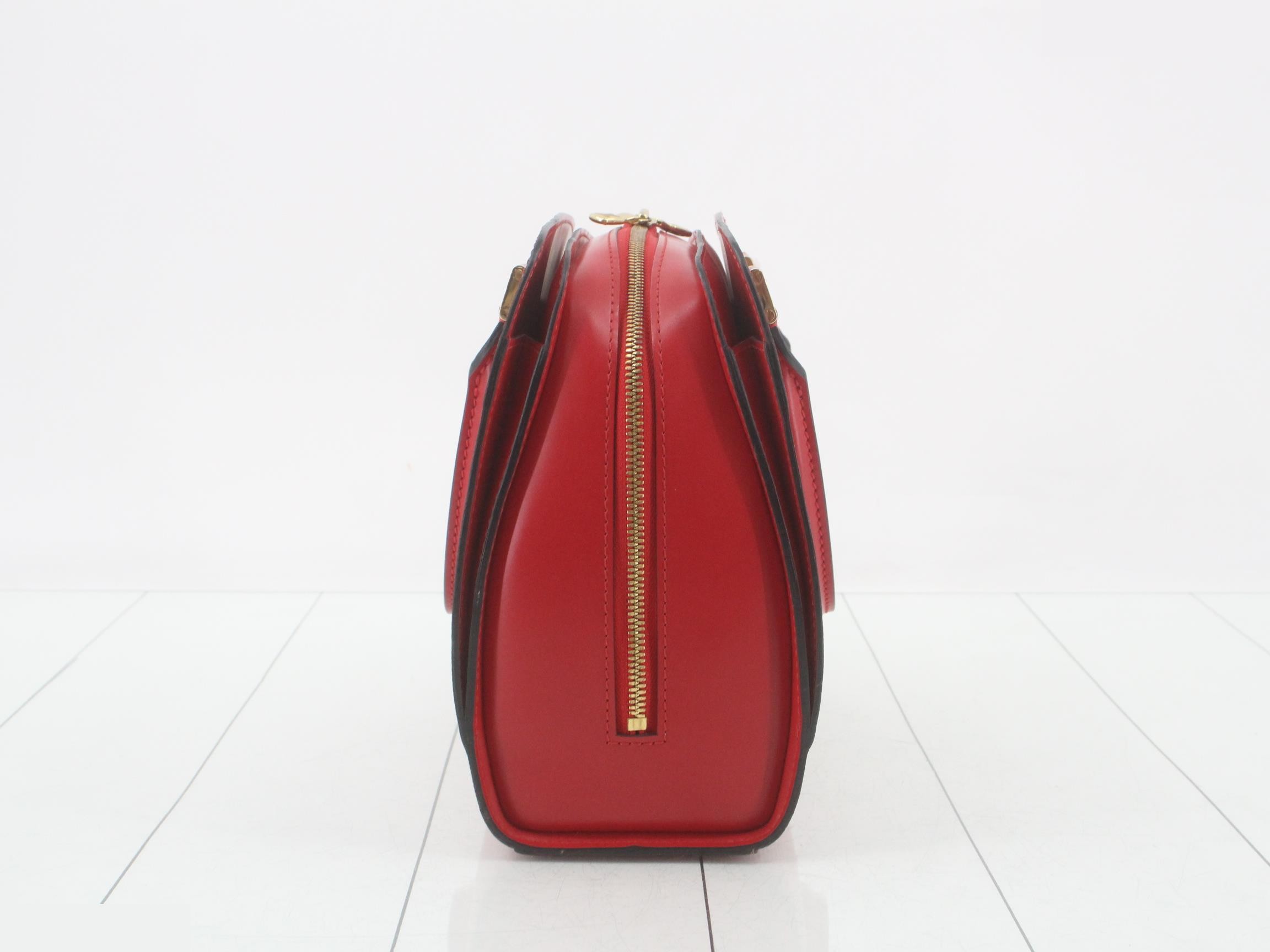 Epi Pont Neuf Castilian Red Handbag — view 4