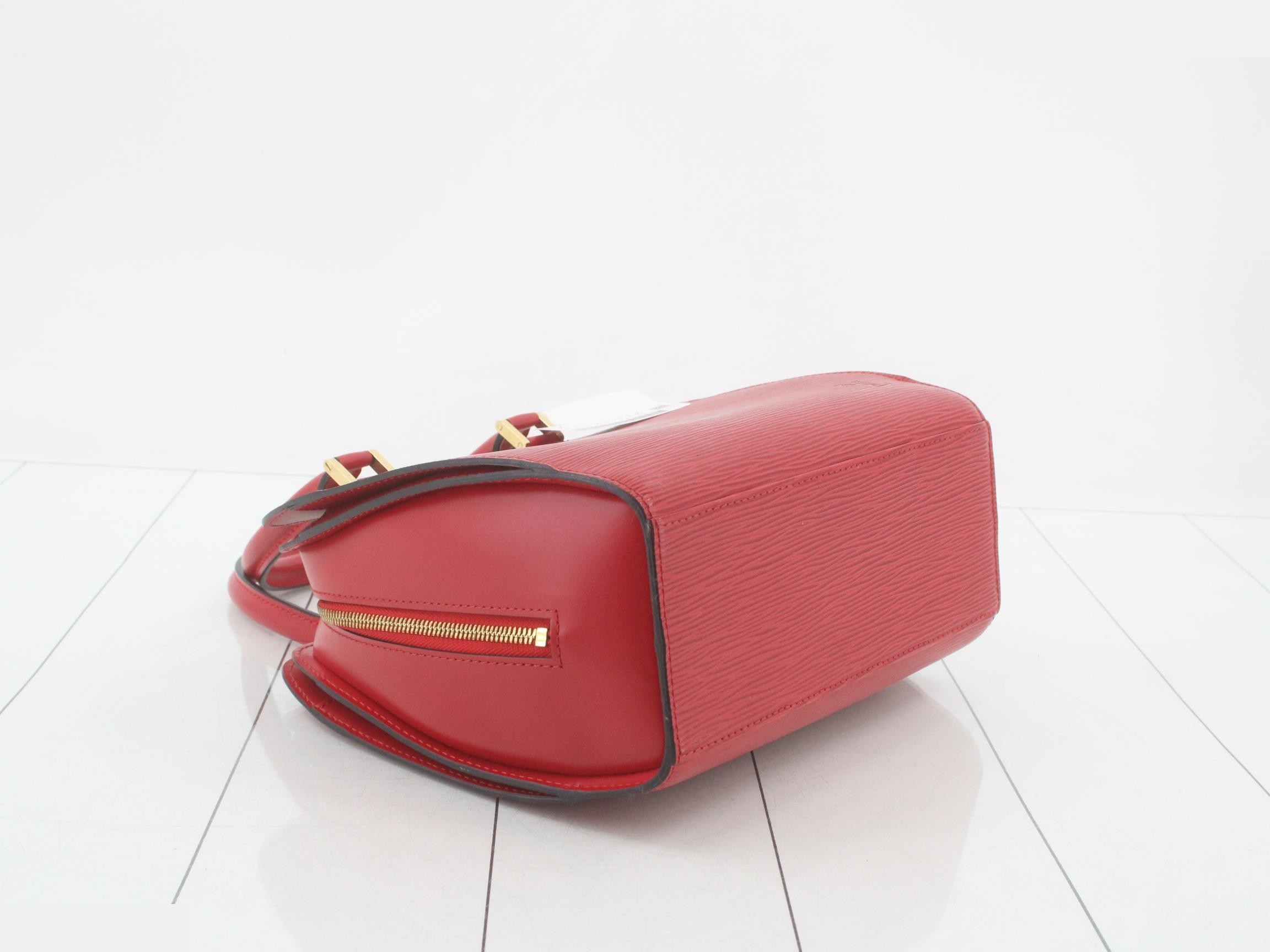 Epi Pont Neuf Castilian Red Handbag — view 5