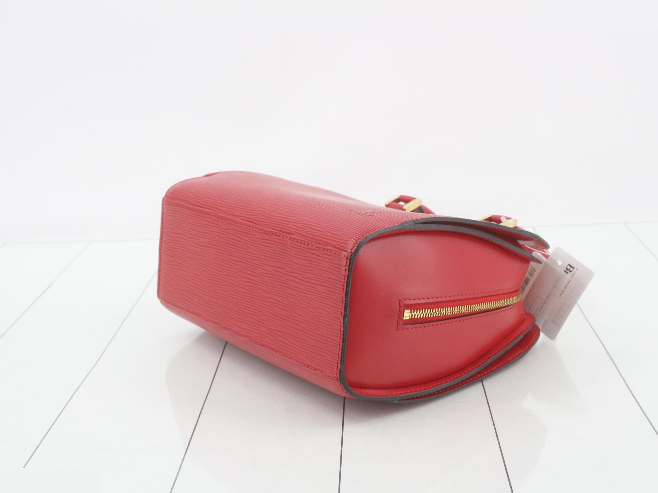 Epi Pont Neuf Castilian Red Handbag — view 6