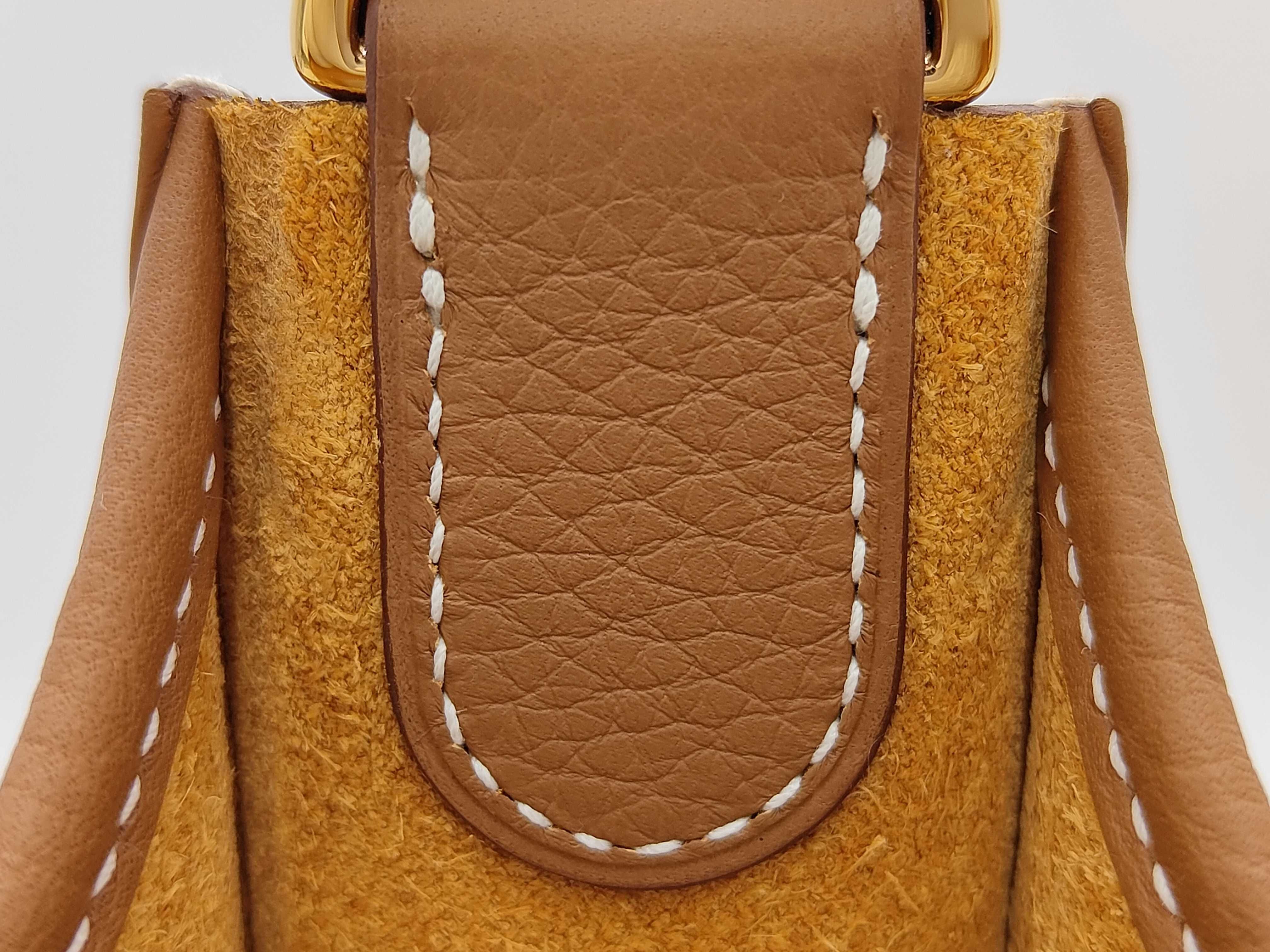 Evelyne 3 Shoulder Bag, Brown, K stamp, Unused, Stored Item — view 9