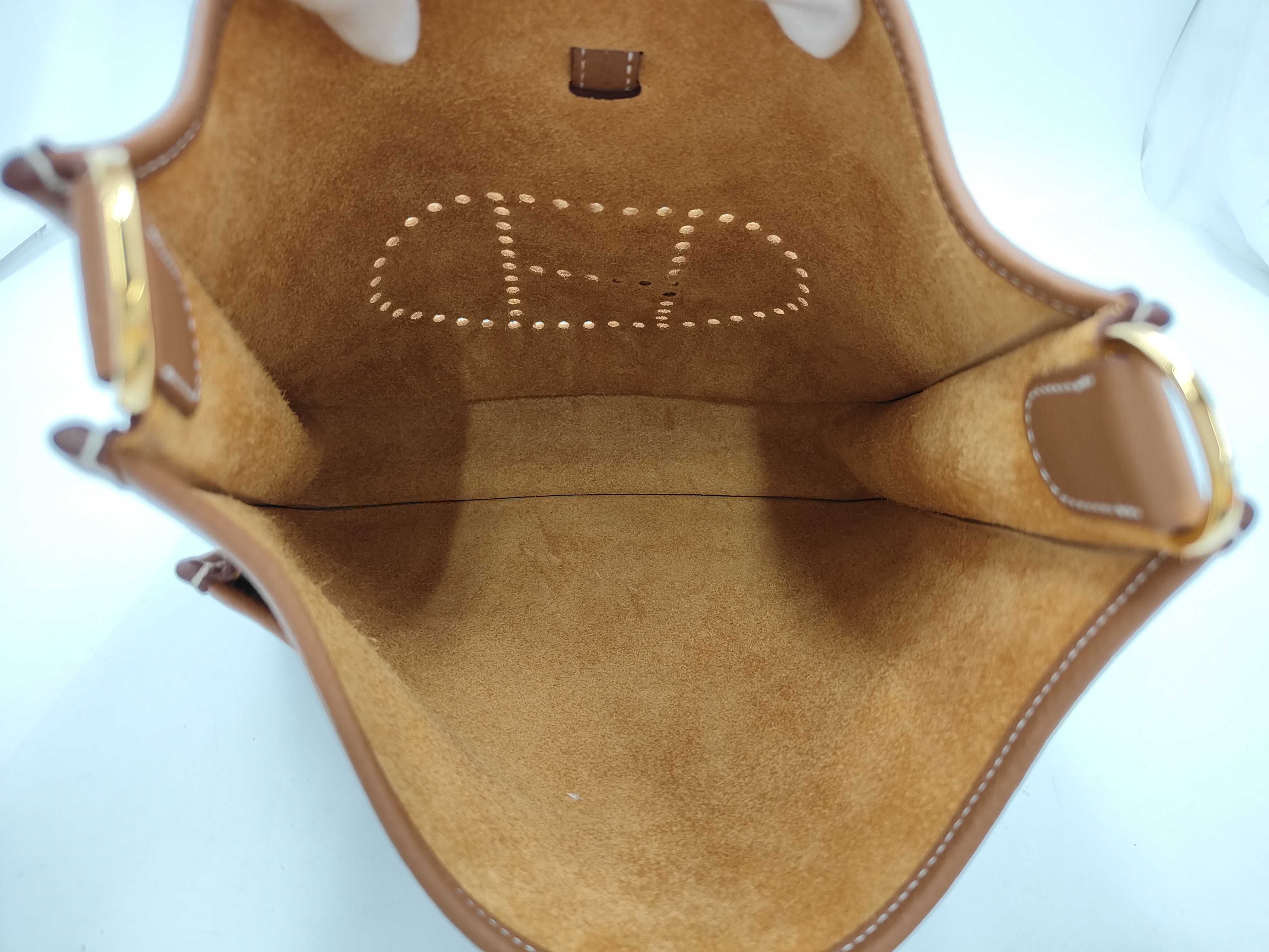 Evelyne 3 Shoulder Bag, Brown, K stamp, Unused, Stored Item — view 10