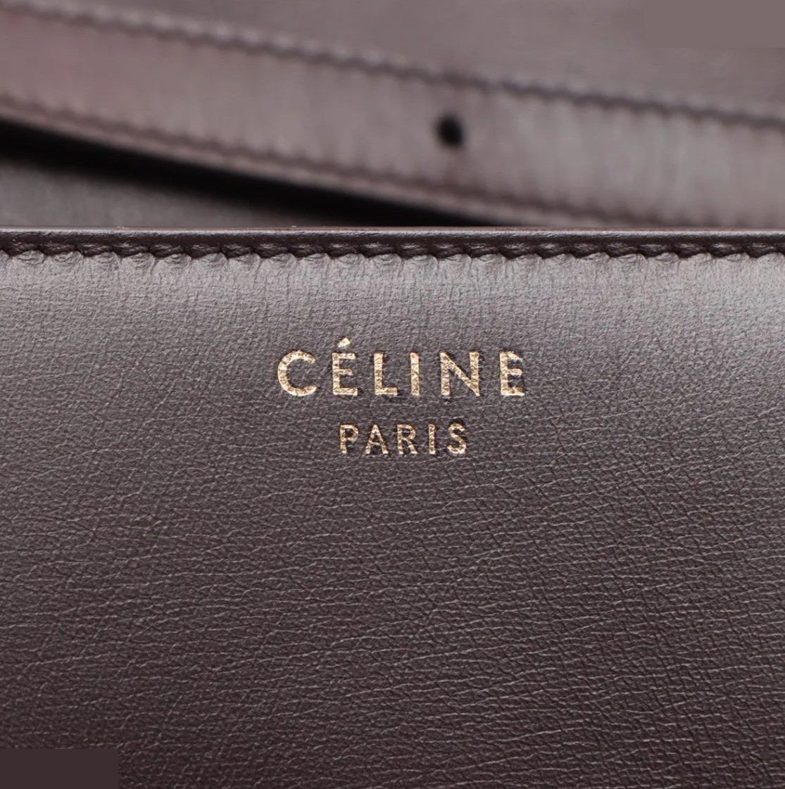 Unused Classic Box Leather x Calf Hair Shoulder Bag — view 6