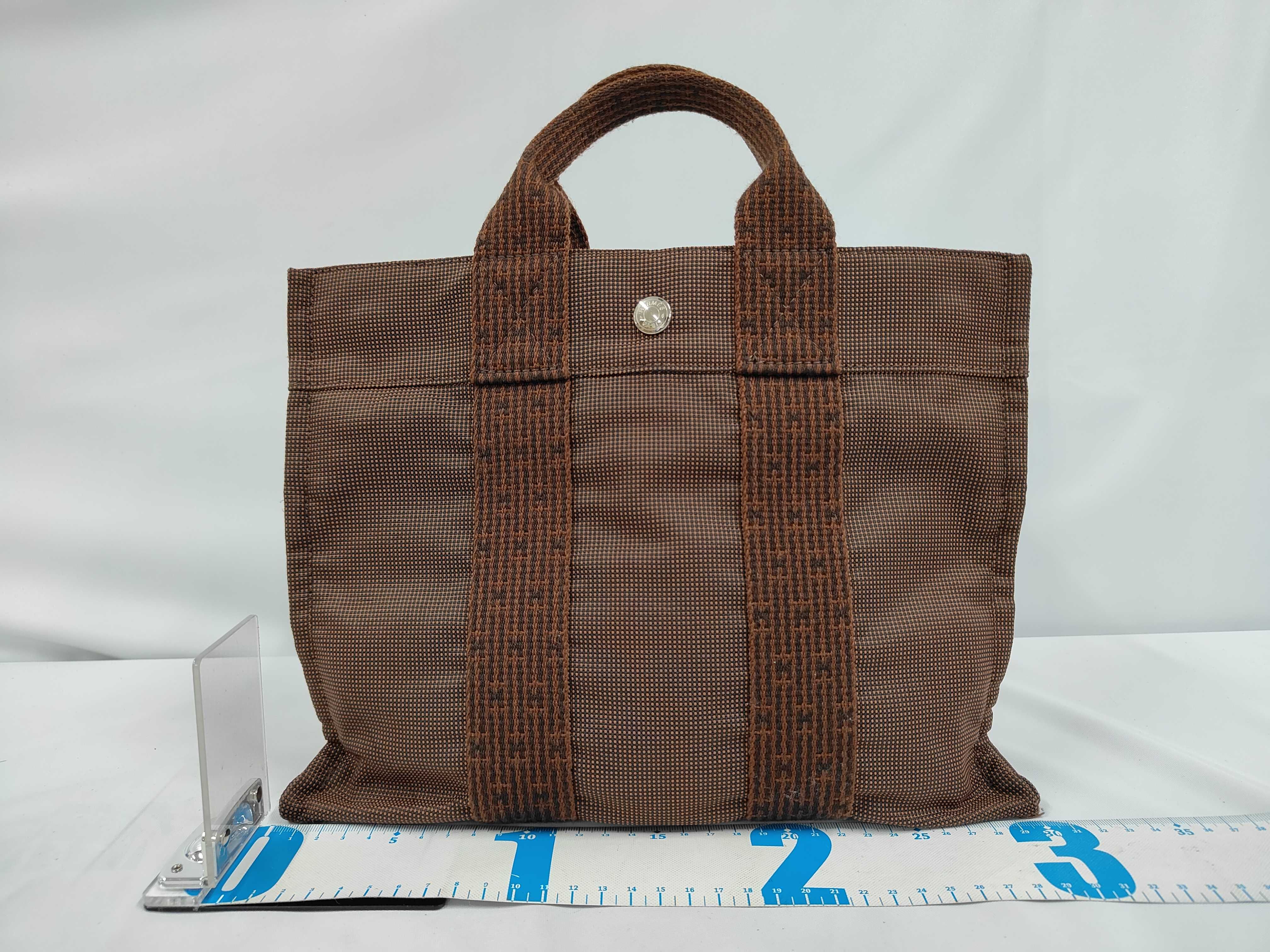 Herline PM Canvas Brown Handbag — view 2