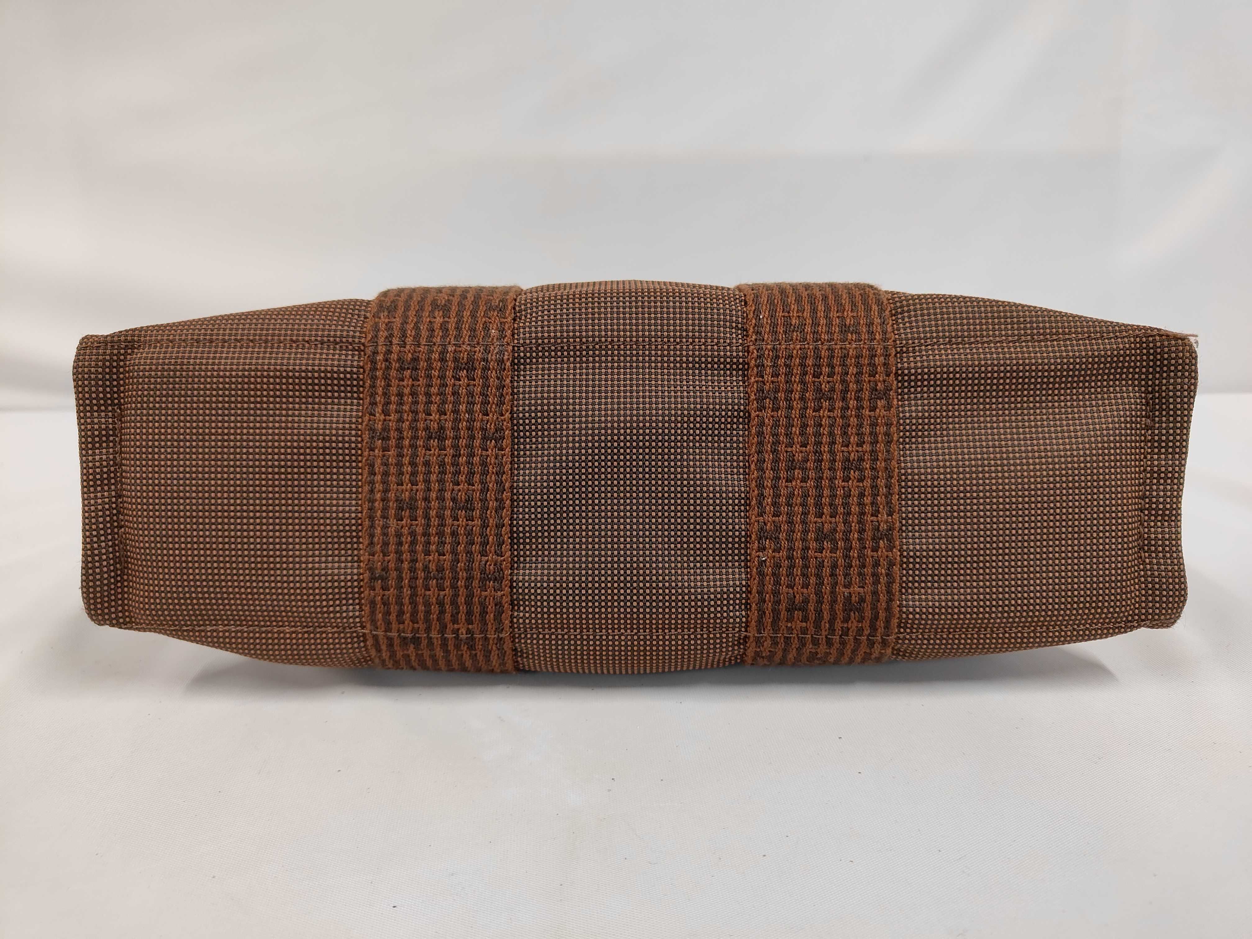 Herline PM Canvas Brown Handbag — view 3