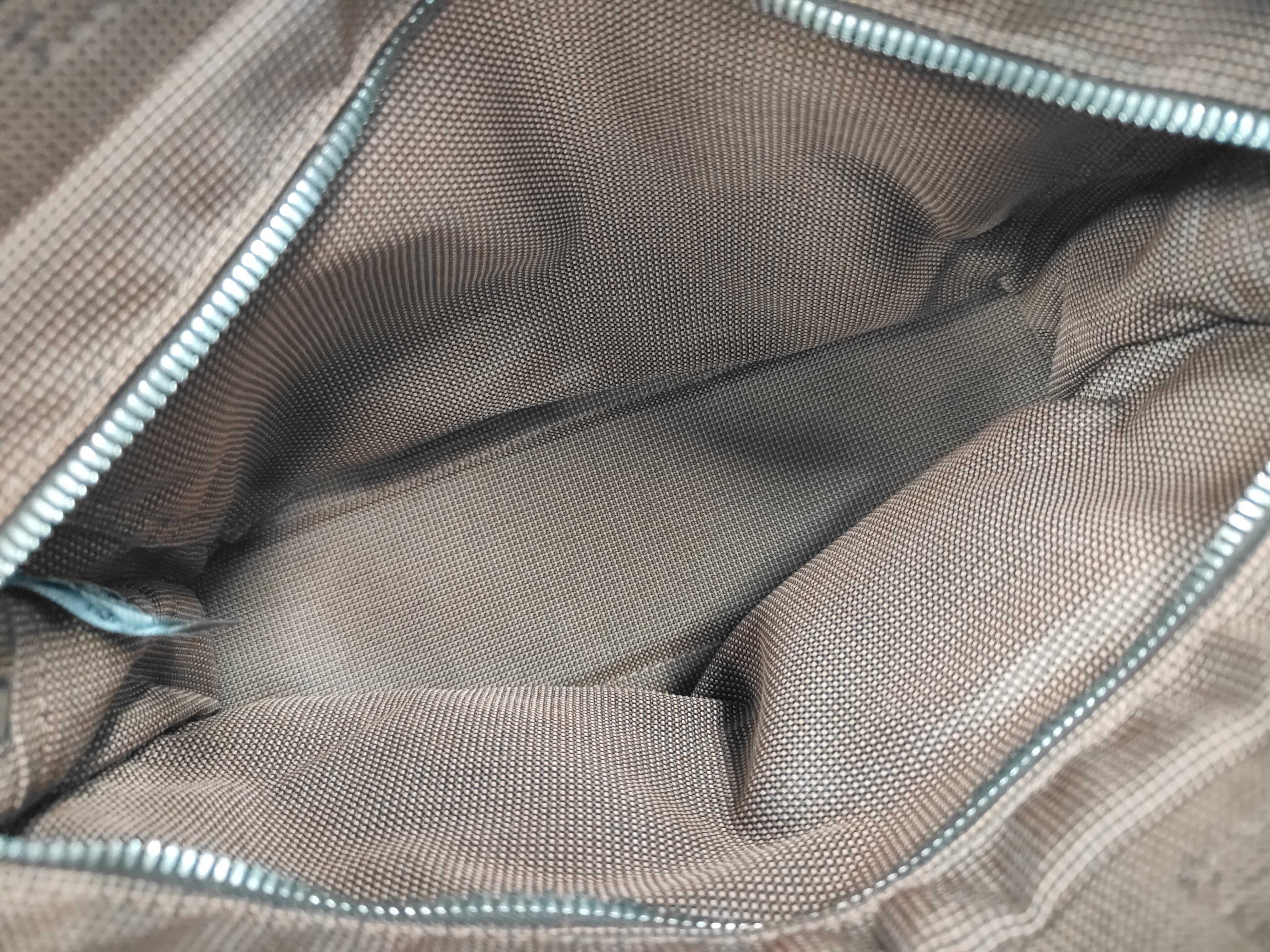Herline PM Canvas Brown Handbag — view 8