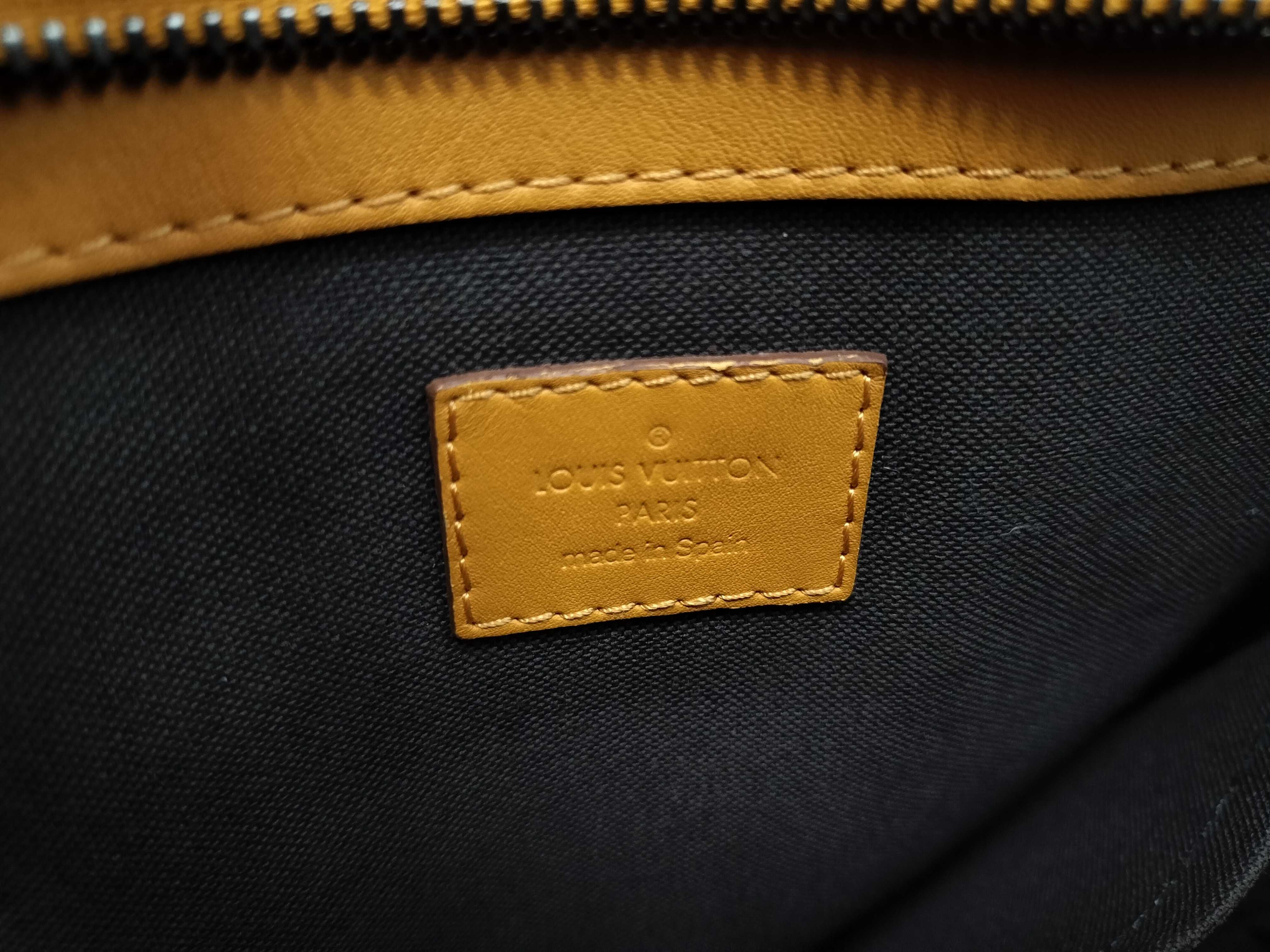 Damier Infini Neo Tadao N41228 GA0143 Yellow Tote Bag — view 13