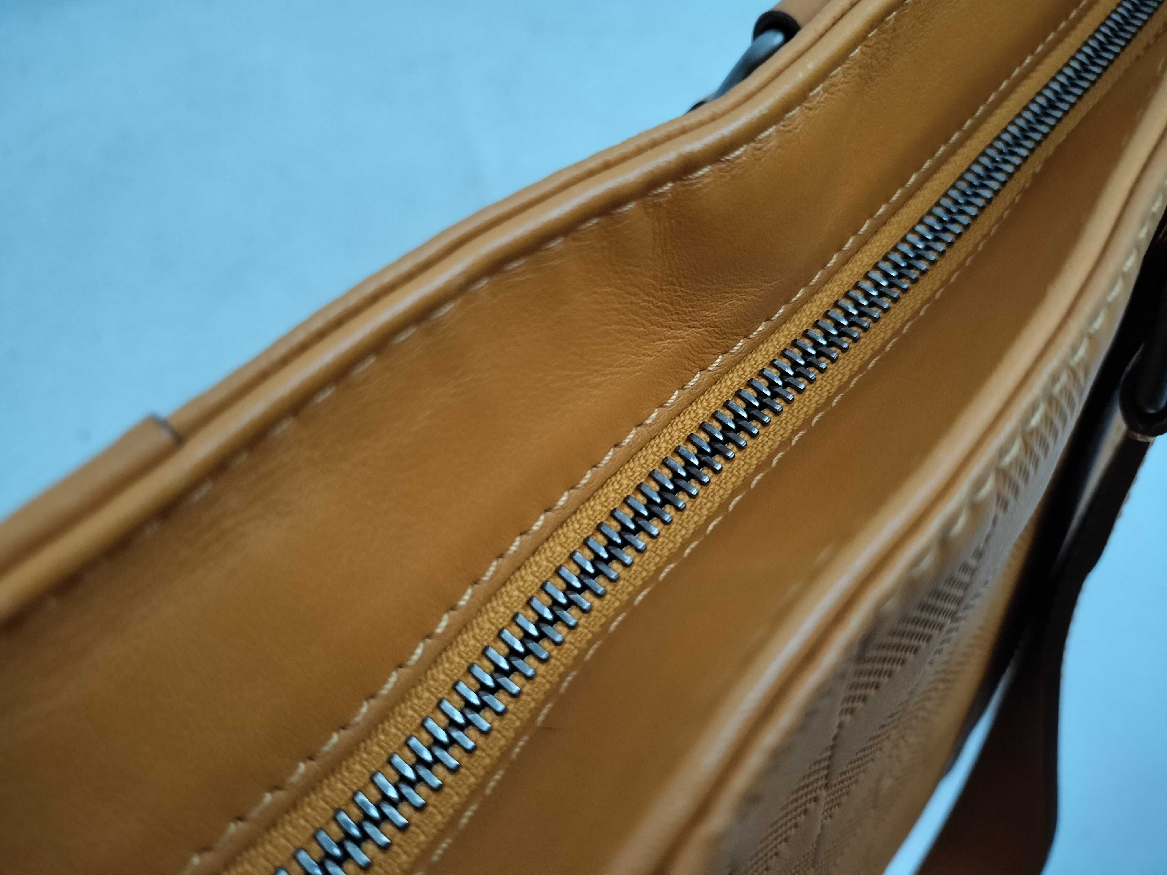 Damier Infini Neo Tadao N41228 GA0143 Yellow Tote Bag — view 7
