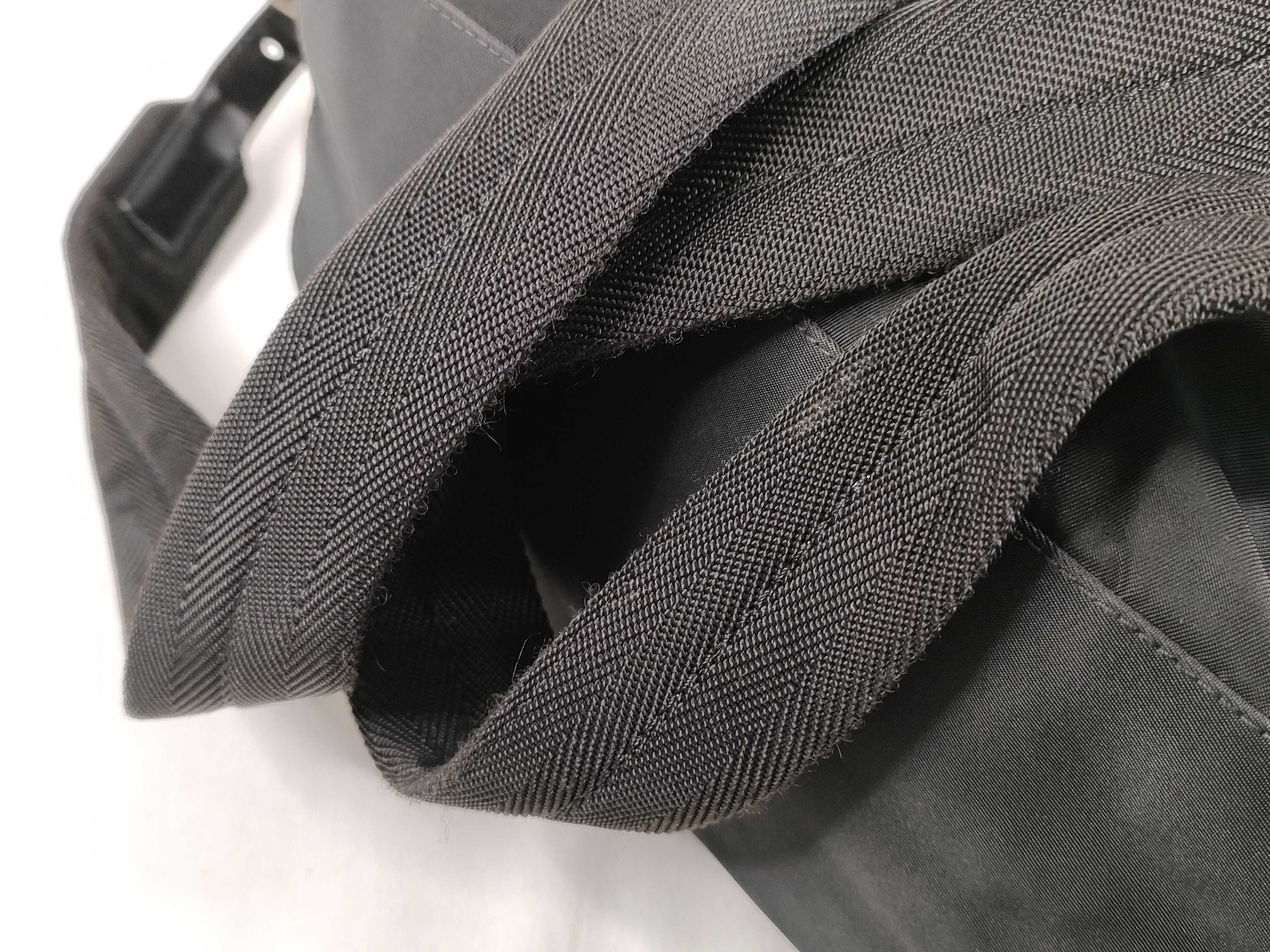 Nylon Prada B6677F Tessuto Nylon Leather Belt Backpack Rucksack — view 4