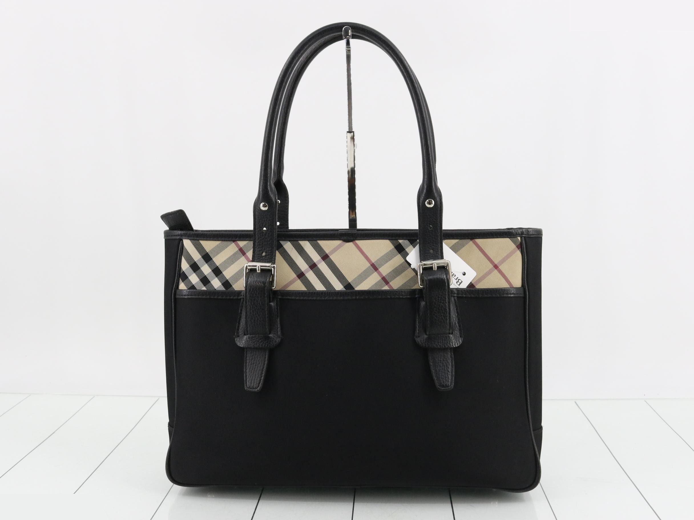 Nova Check Tote Bag — view 2