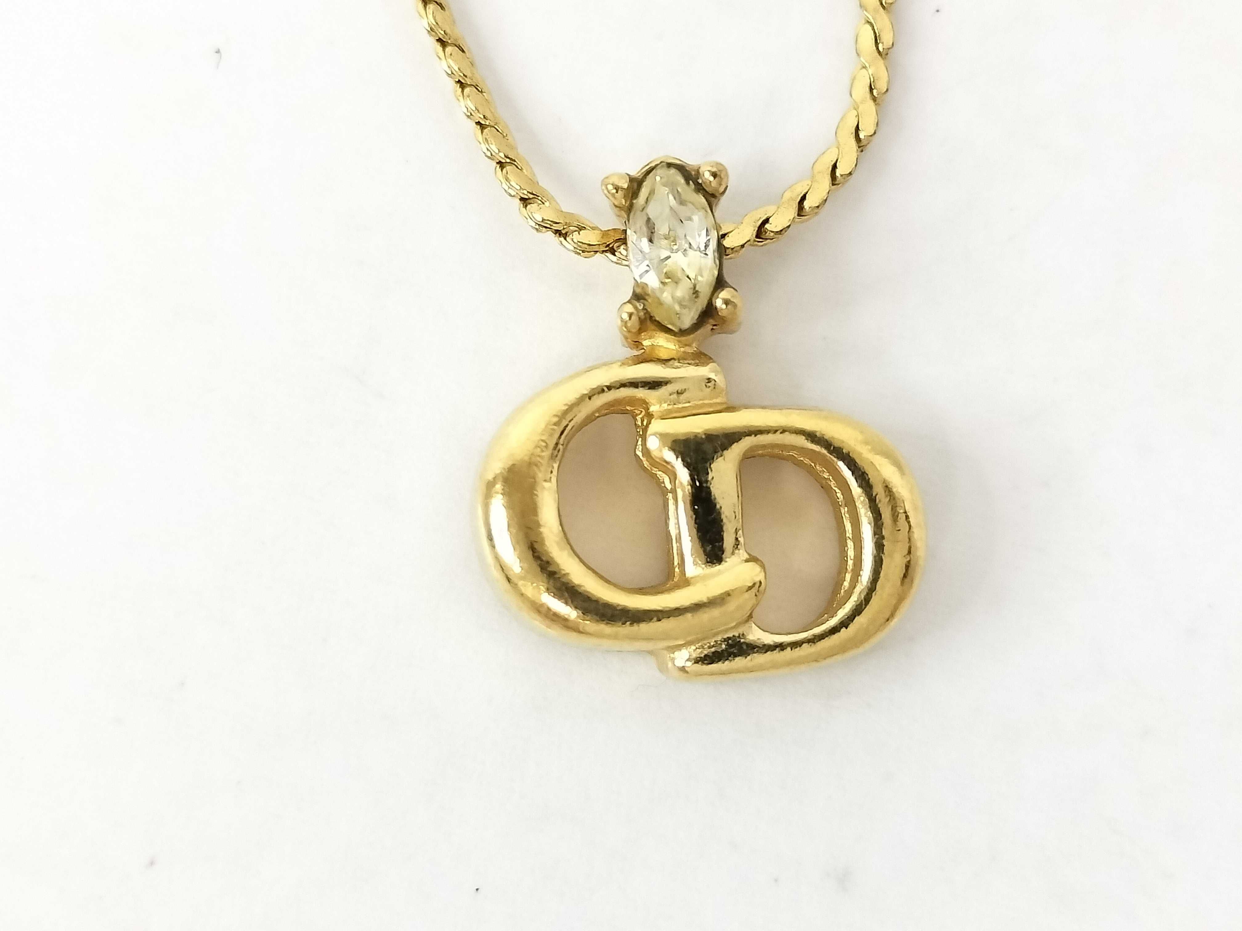 Gold Logo Necklace — view 2