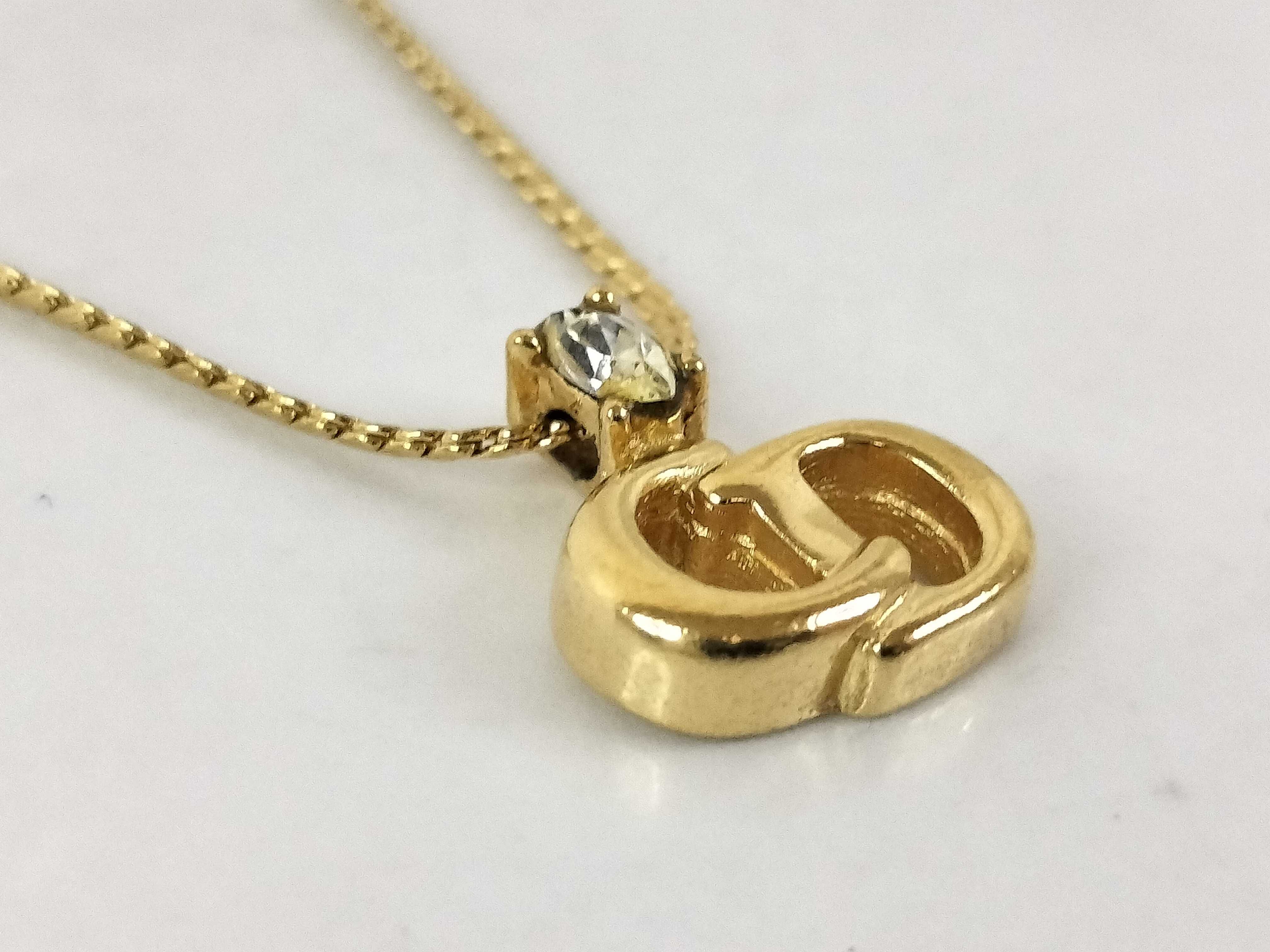 Gold Logo Necklace — view 3