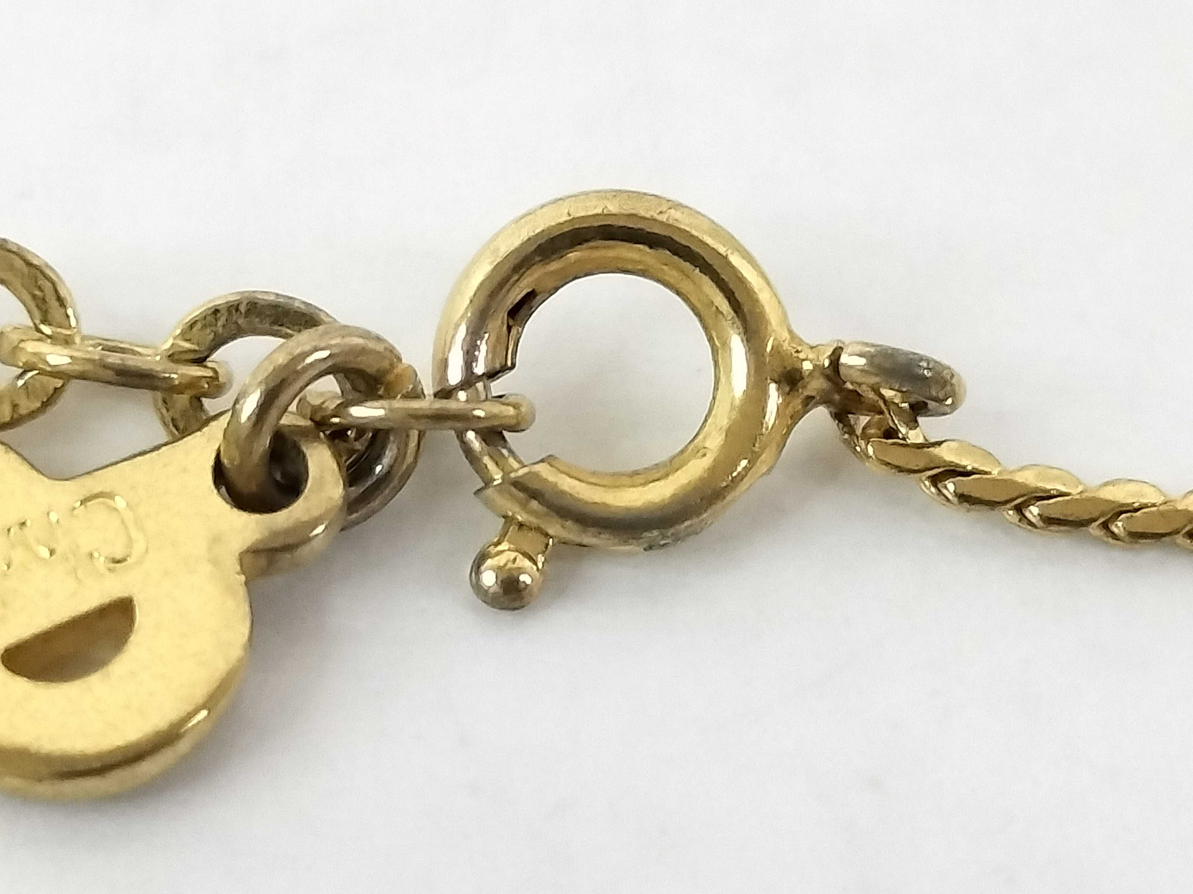 Gold Logo Necklace — view 8