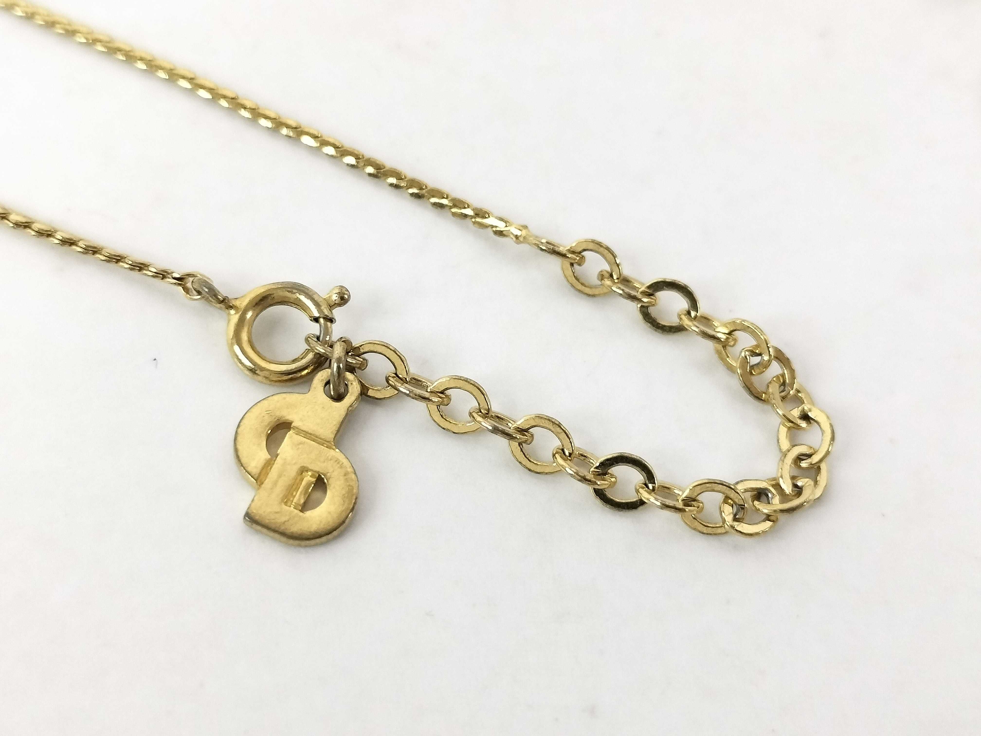 Gold Logo Necklace — view 9