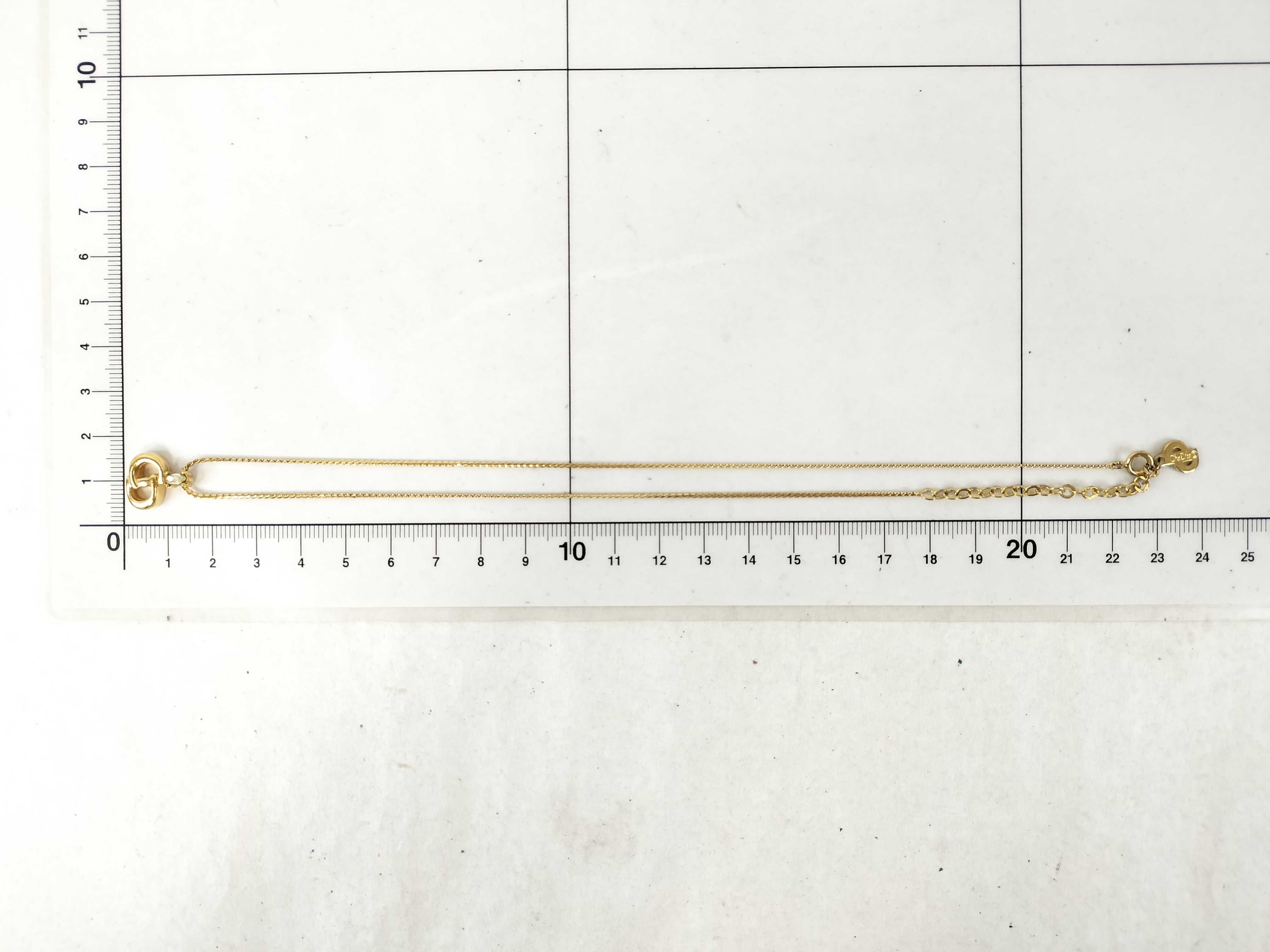Gold Logo Necklace — view 10