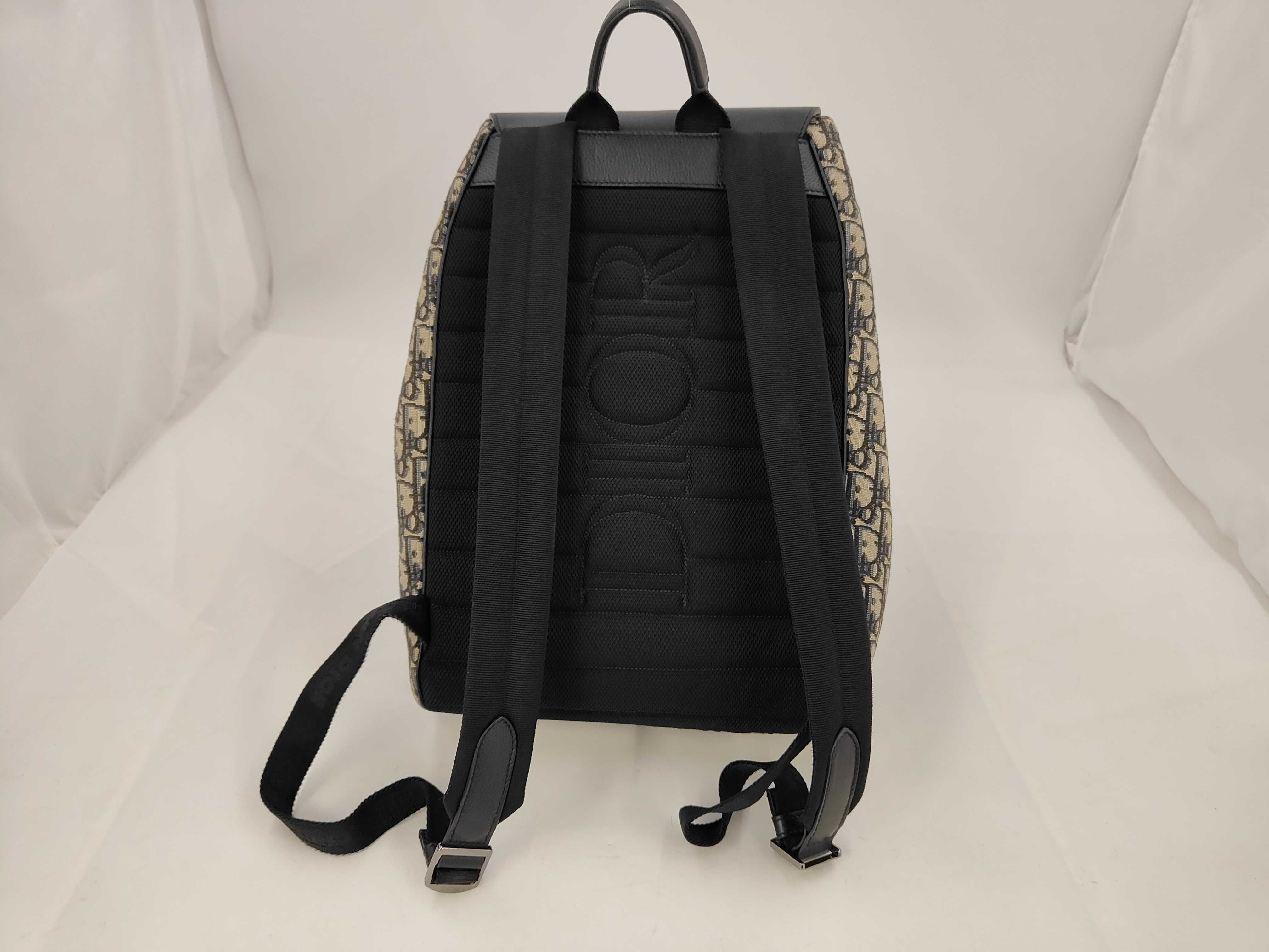 Monogram Embroidered Backpack — view 3