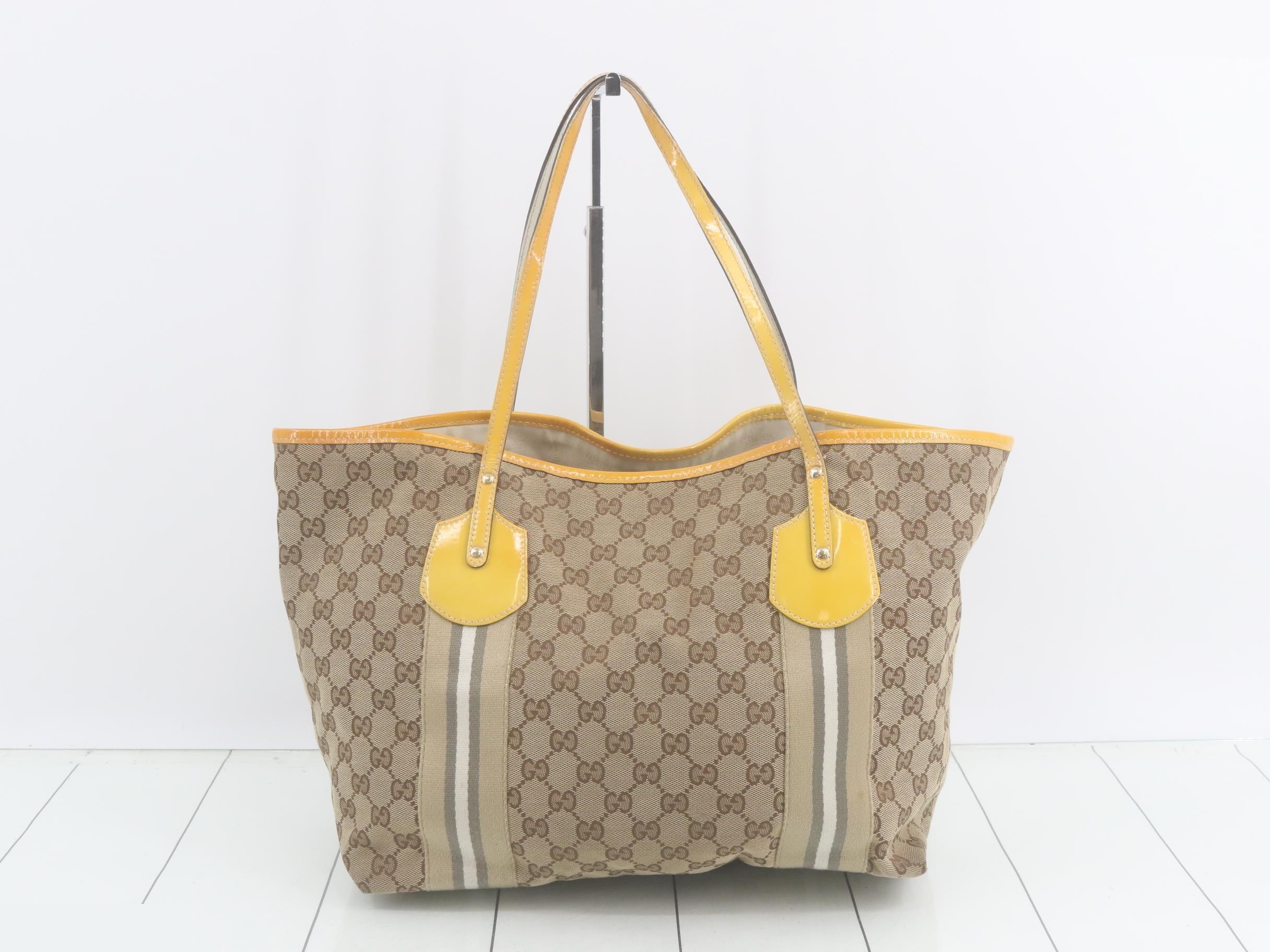 GG canvas tote bag beige — view 2