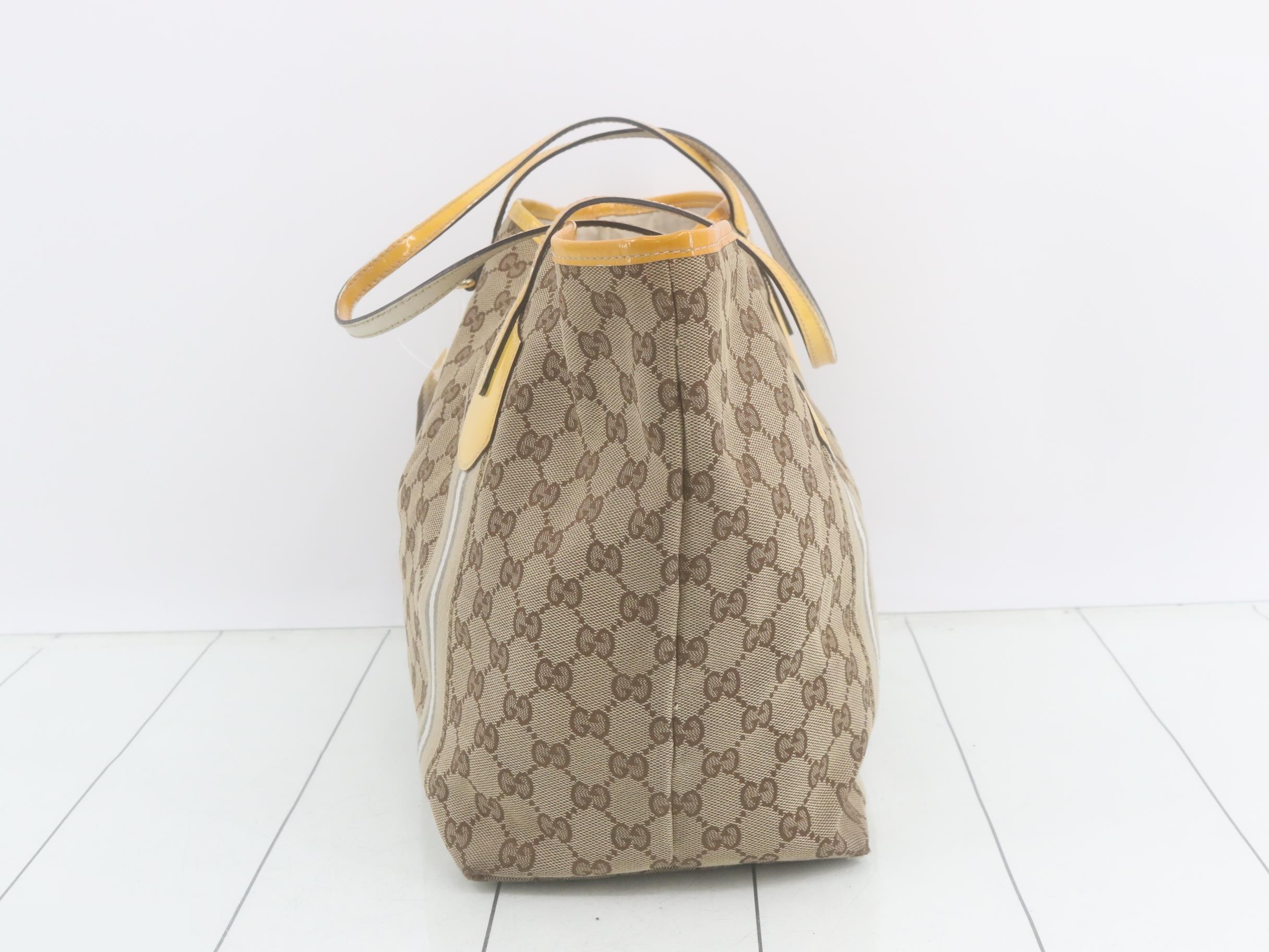 GG canvas tote bag beige — view 3