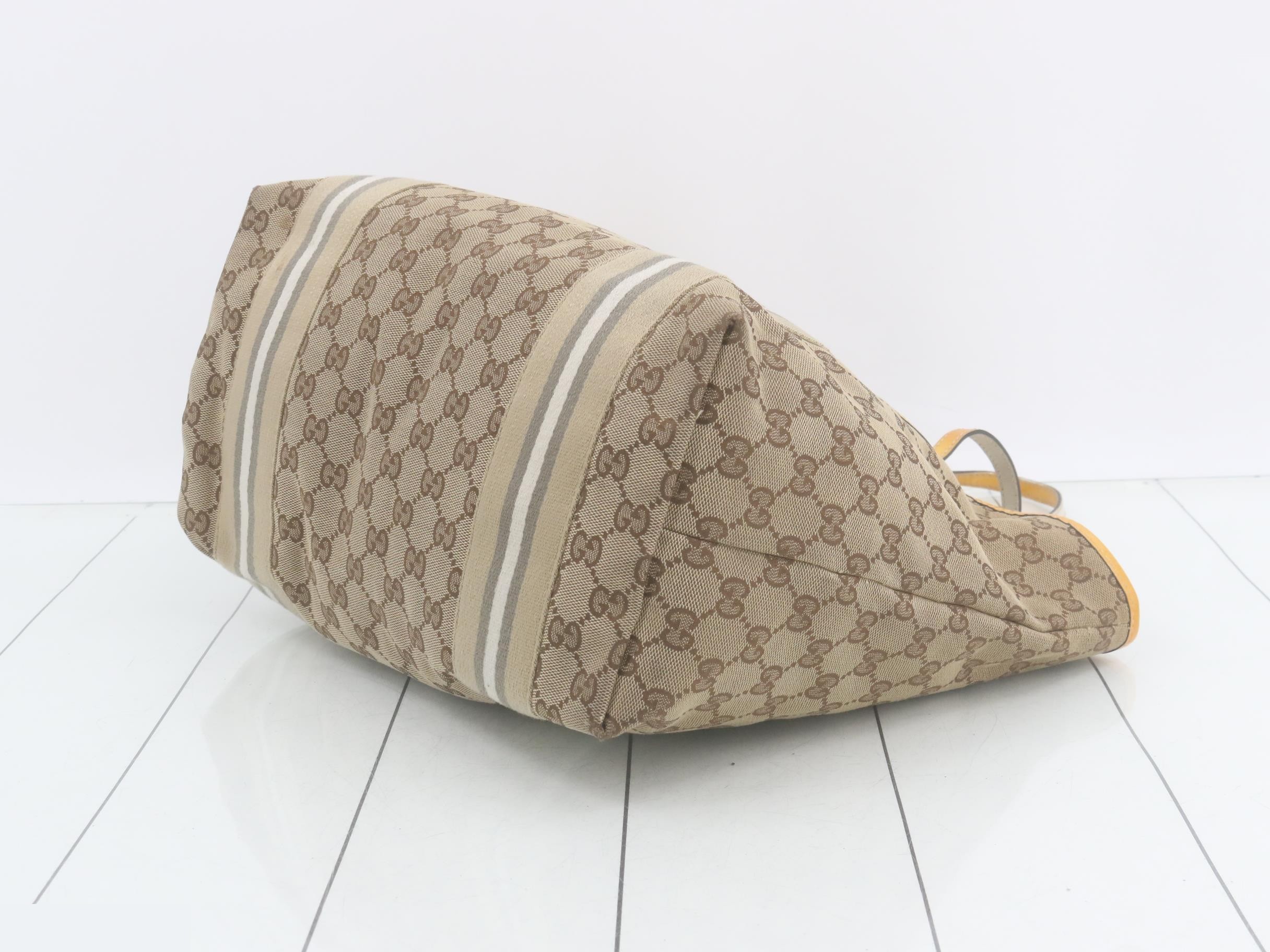 GG canvas tote bag beige — view 6
